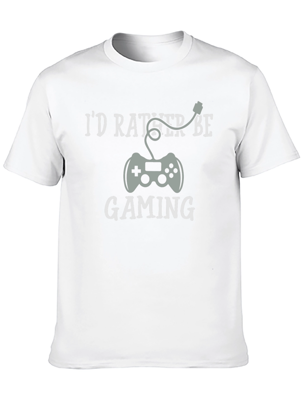 Id Rather Be Gaming T-Shirt - Gamer Tee