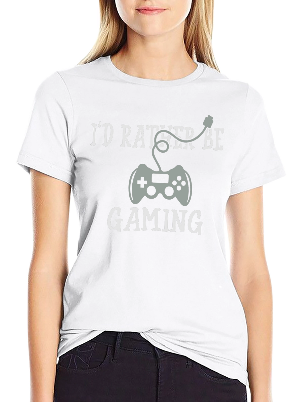 Id Rather Be Gaming T-Shirt - Gamer Tee