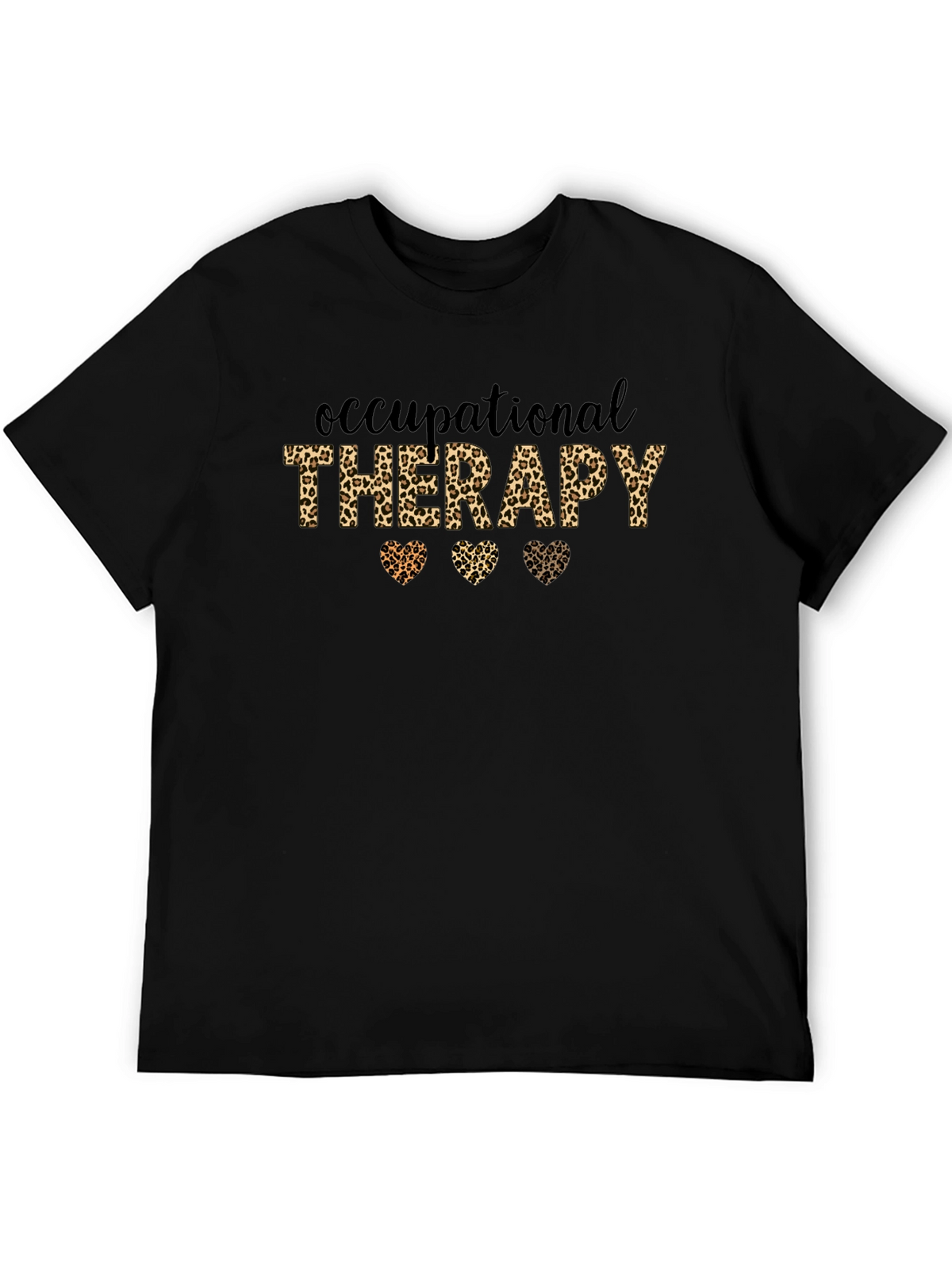 Occupational Therapy Leopard Print T-Shirt