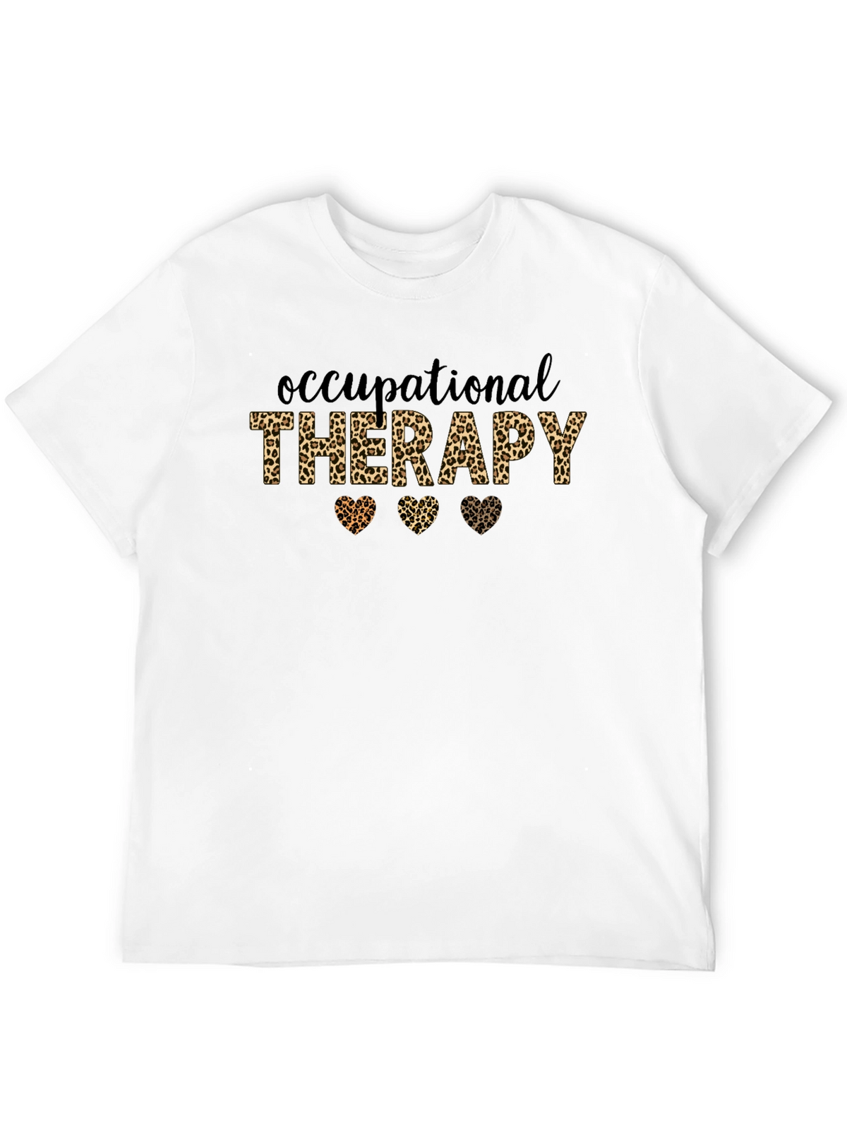 Occupational Therapy Leopard Print T-Shirt