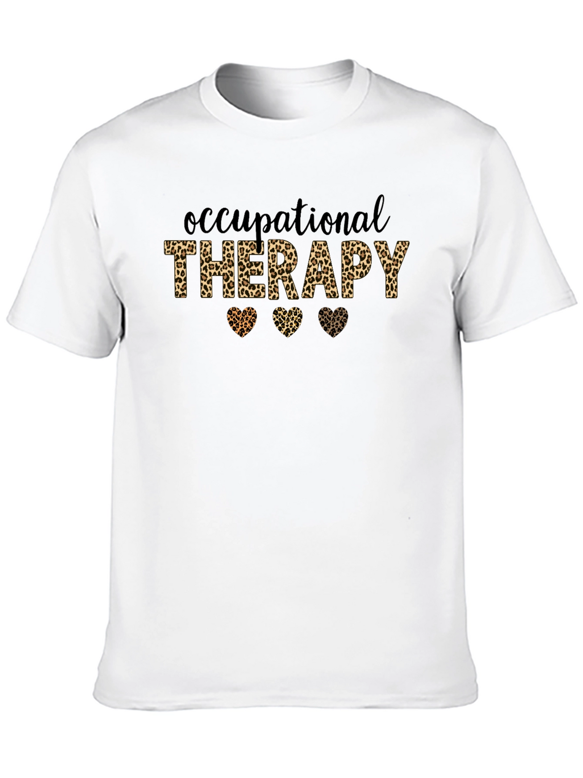 Occupational Therapy Leopard Print T-Shirt