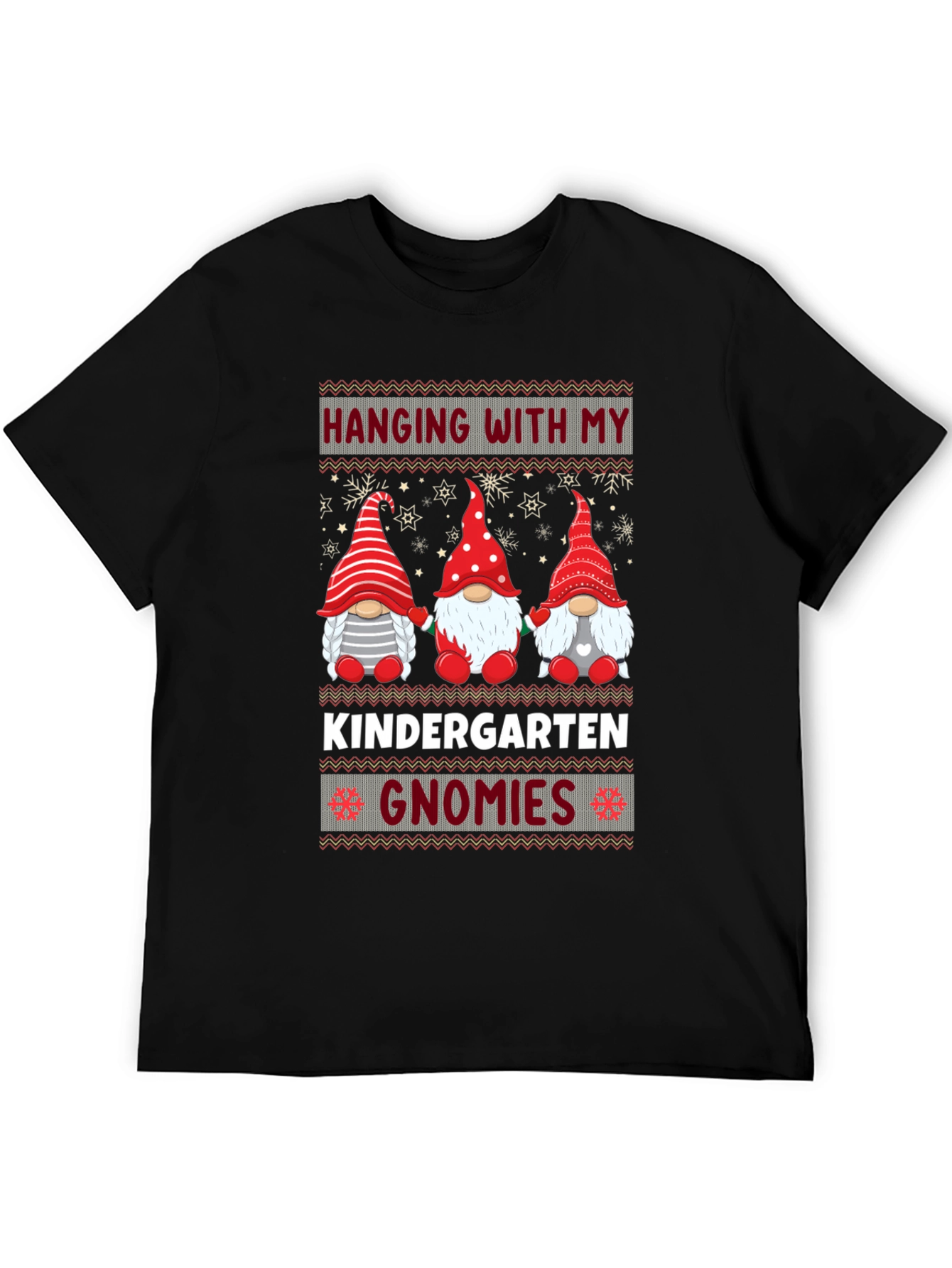 Kindergarten Gnomies T-Shirt - Holiday Teacher Tee