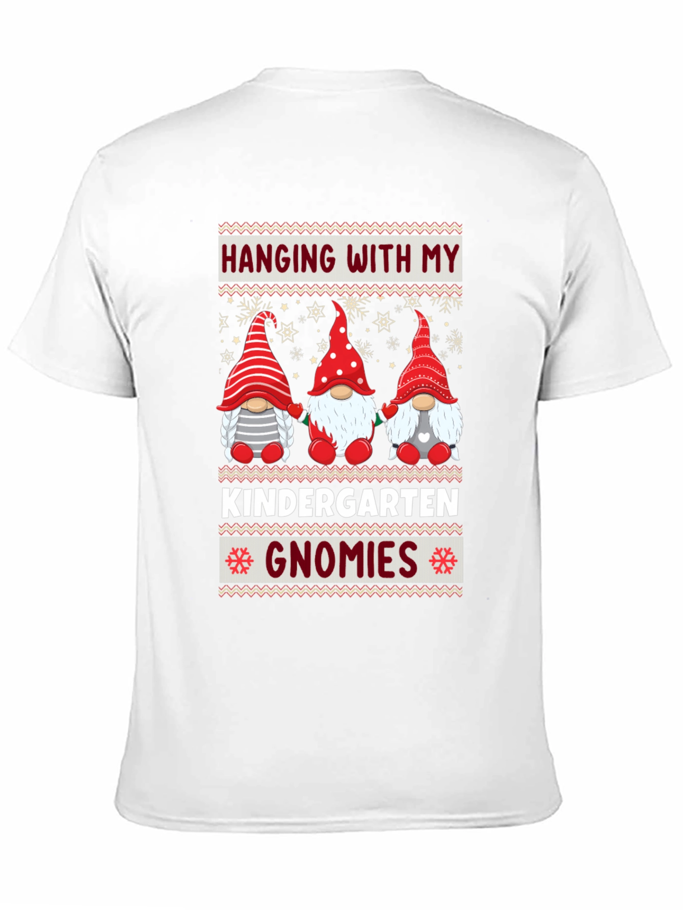 Kindergarten Gnomies T-Shirt - Holiday Teacher Tee