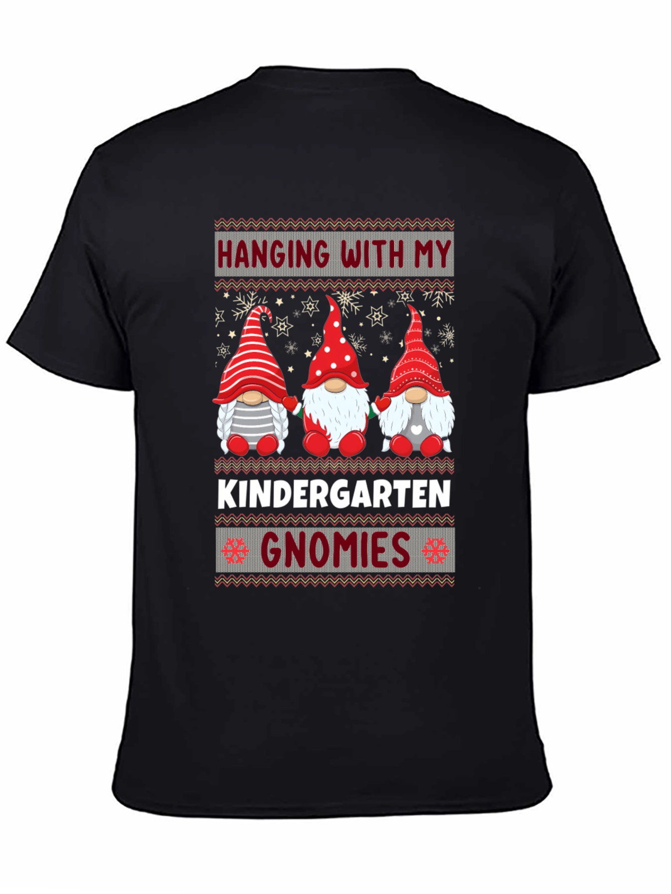 Kindergarten Gnomies T-Shirt - Holiday Teacher Tee