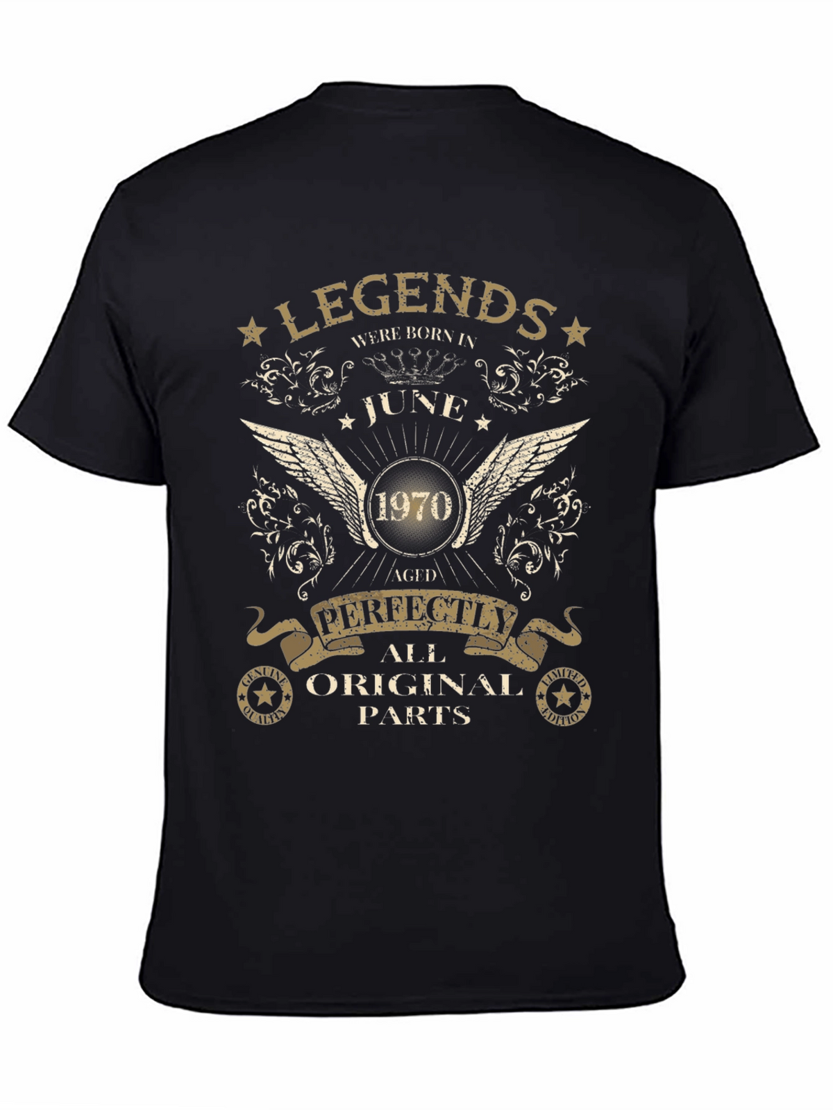 Legends Born in June 1970 Aged Perfectly T-Shirt