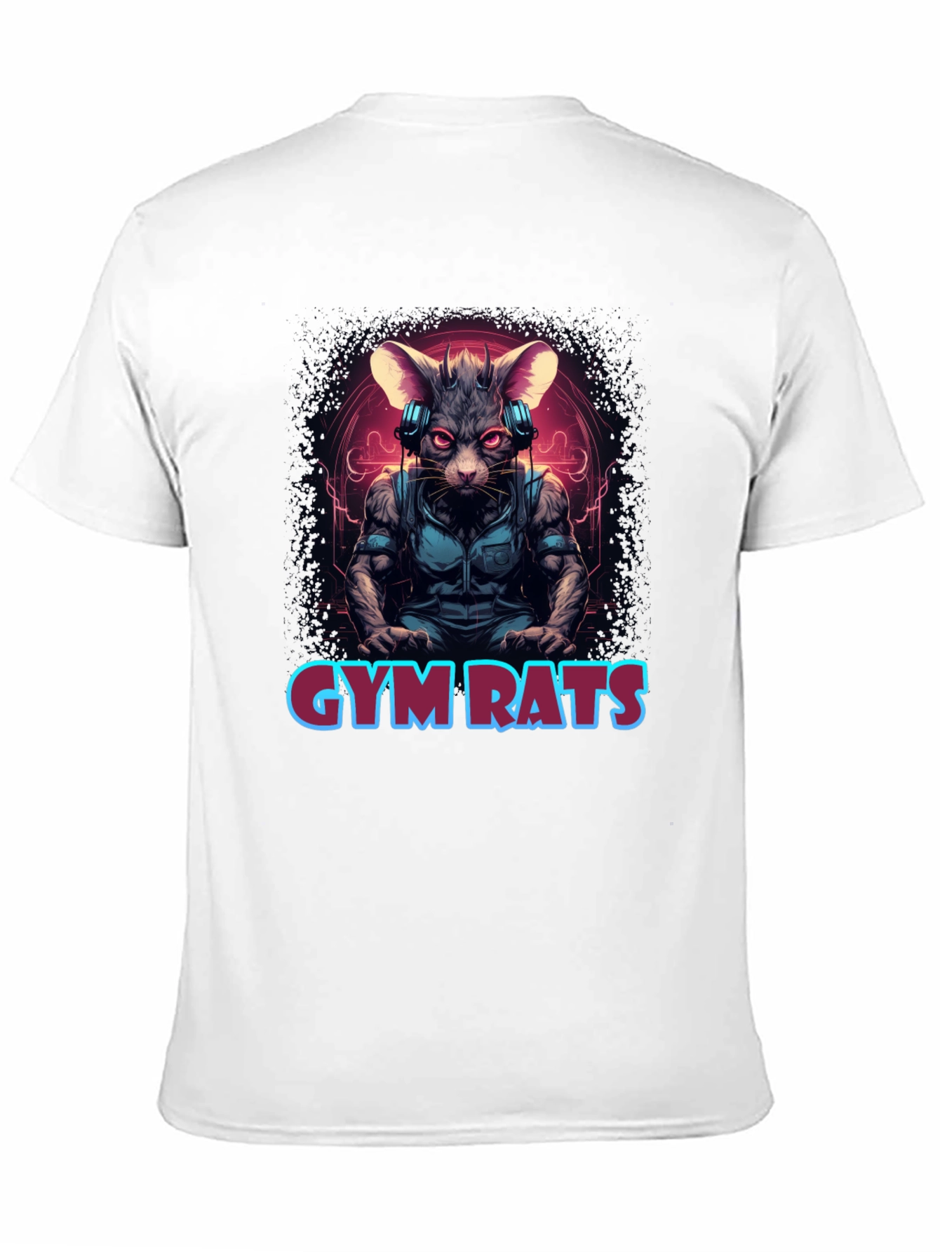 Gym Rats Graphic Tee - Workout Motivation