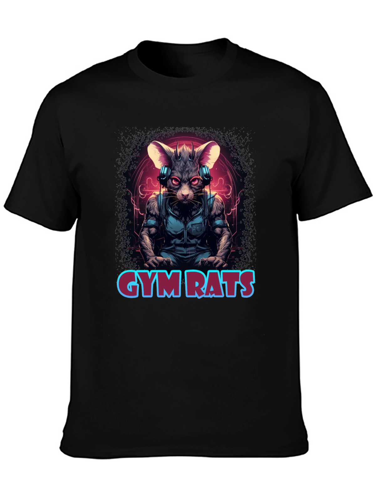 Gym Rats Graphic Tee - Workout Motivation