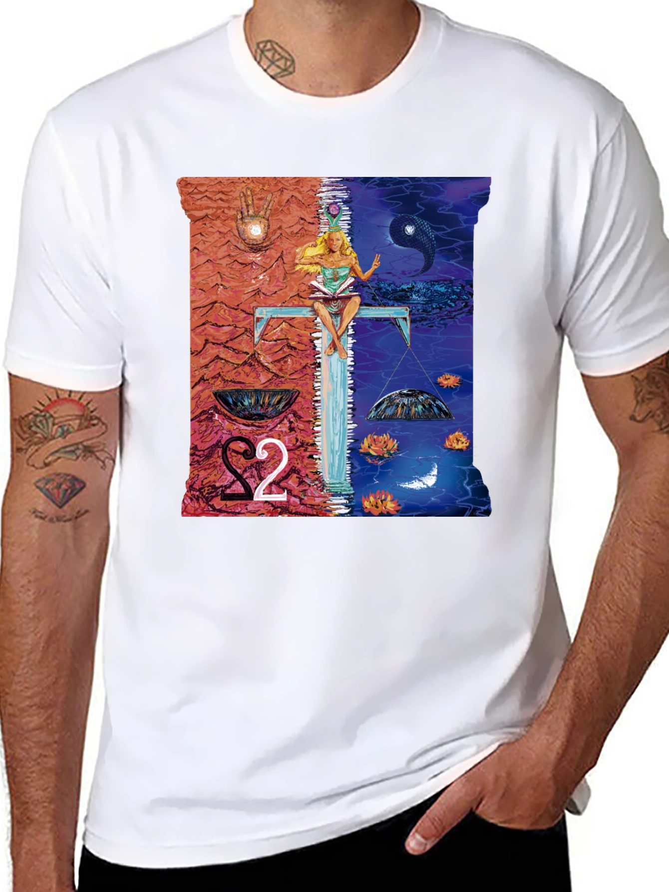 Yin & Yang Graphic Tee - Balance & Harmony