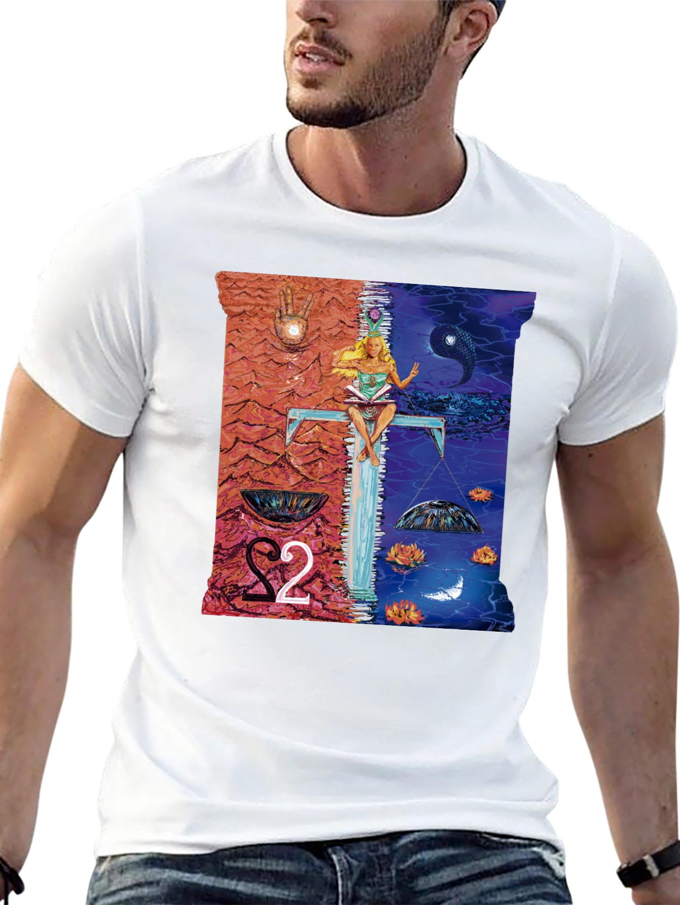 Yin & Yang Graphic Tee - Balance & Harmony