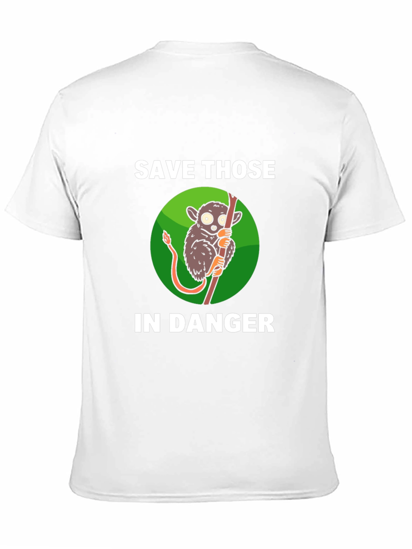 Save Those In Danger Tarsier Graphic T-Shirt