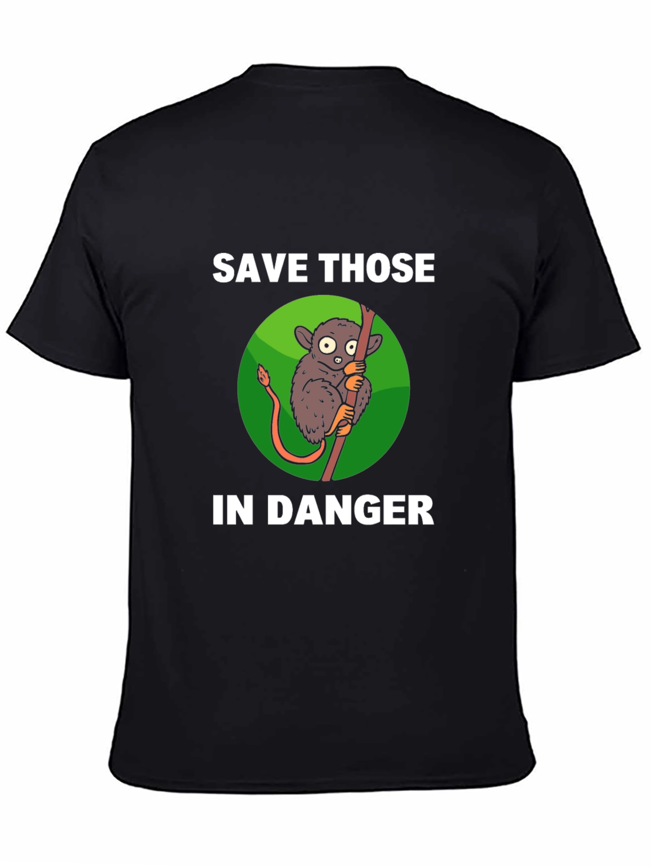 Save Those In Danger Tarsier Graphic T-Shirt