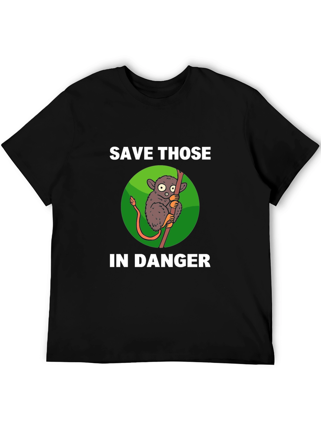 Save Those In Danger Tarsier Graphic T-Shirt