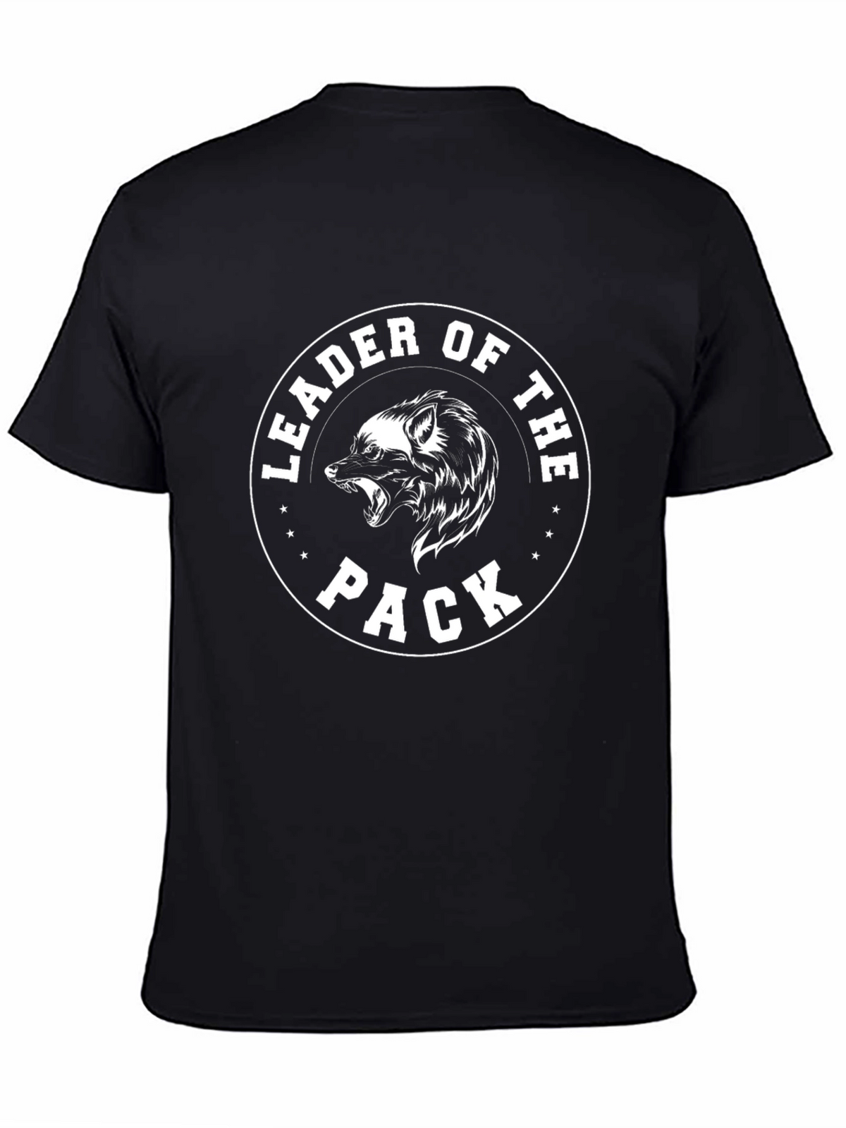 Leader of the Pack Graphic Tee - Black Cotton