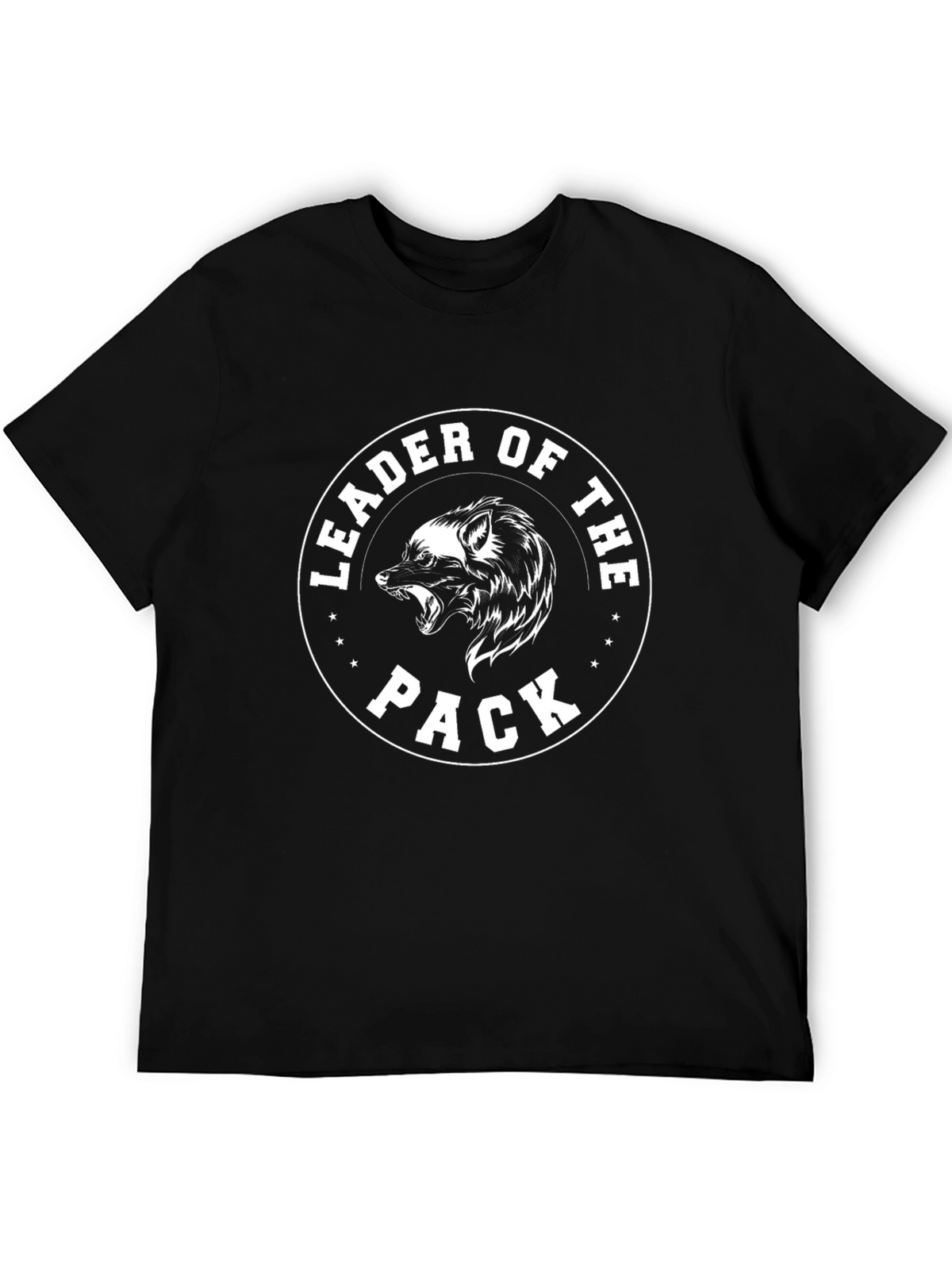 Leader of the Pack Graphic Tee - Black Cotton