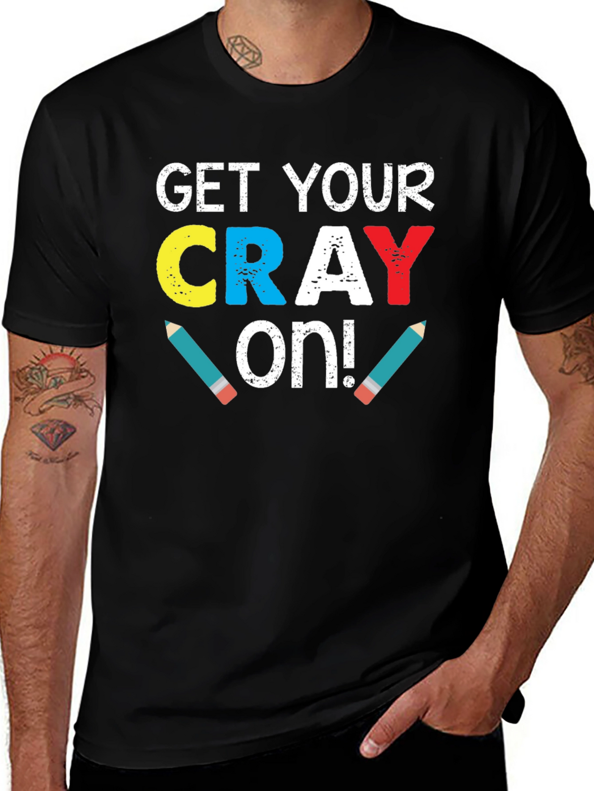 Get Your Crayon On! Graphic T-Shirt