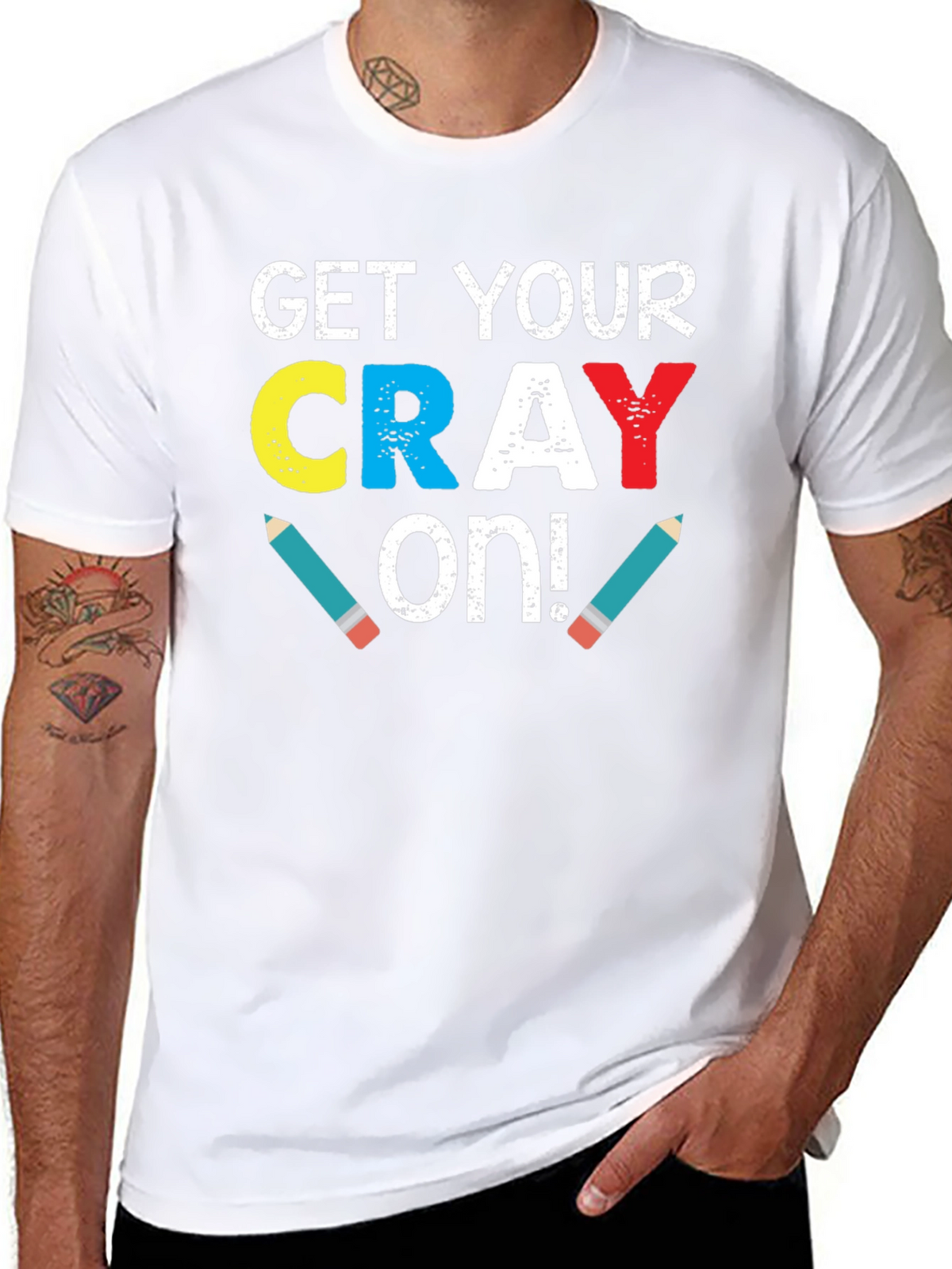 Get Your Crayon On! Graphic T-Shirt