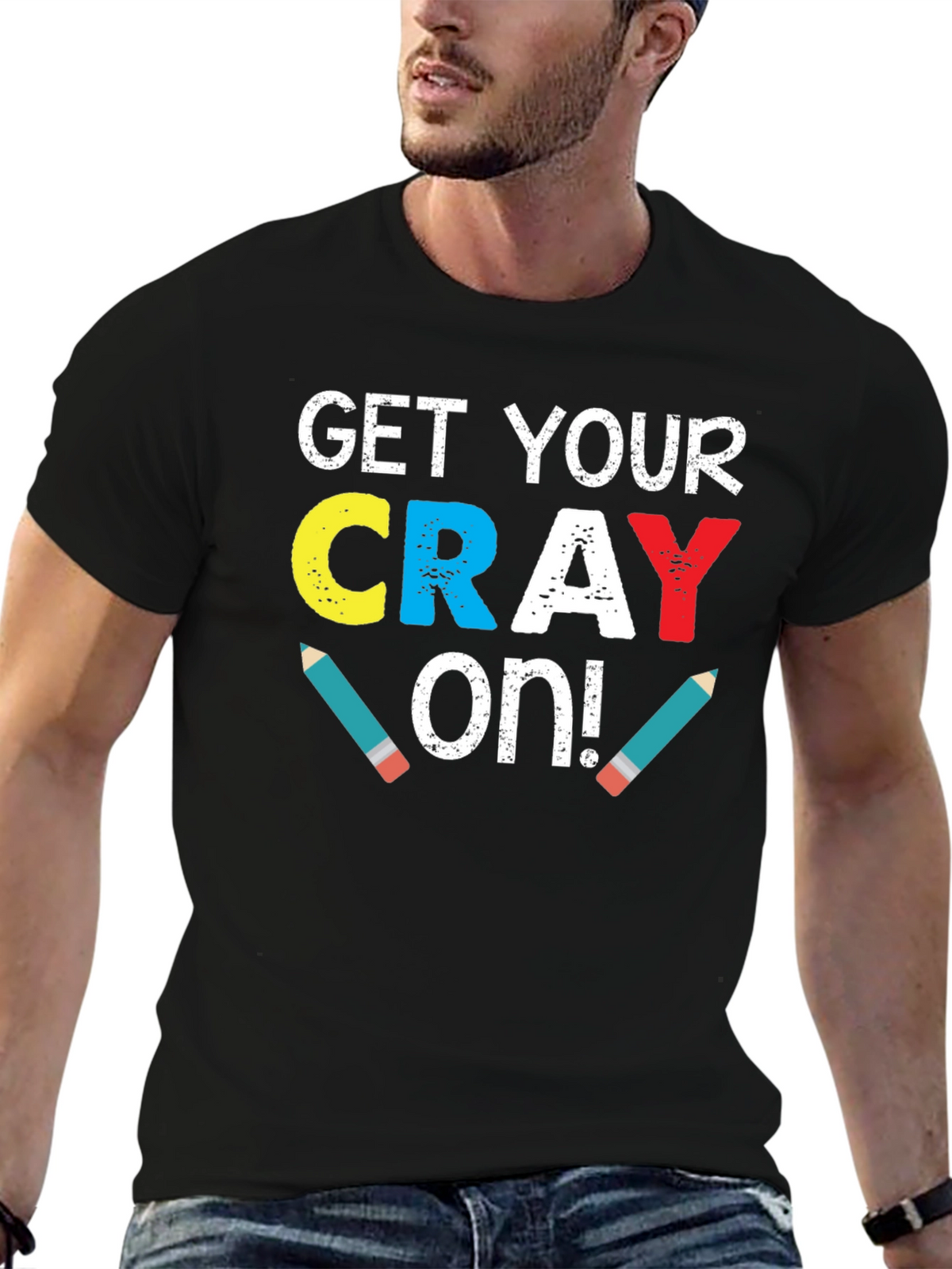 Get Your Crayon On! Graphic T-Shirt
