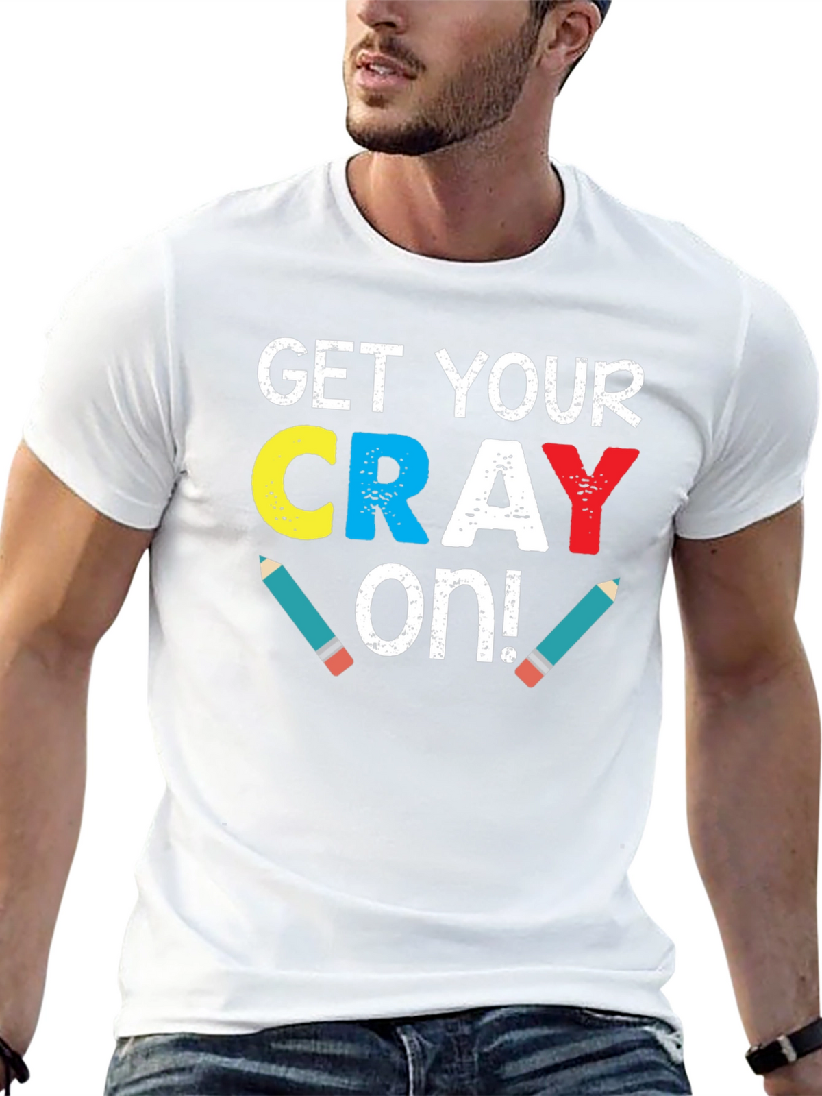 Get Your Crayon On! Graphic T-Shirt