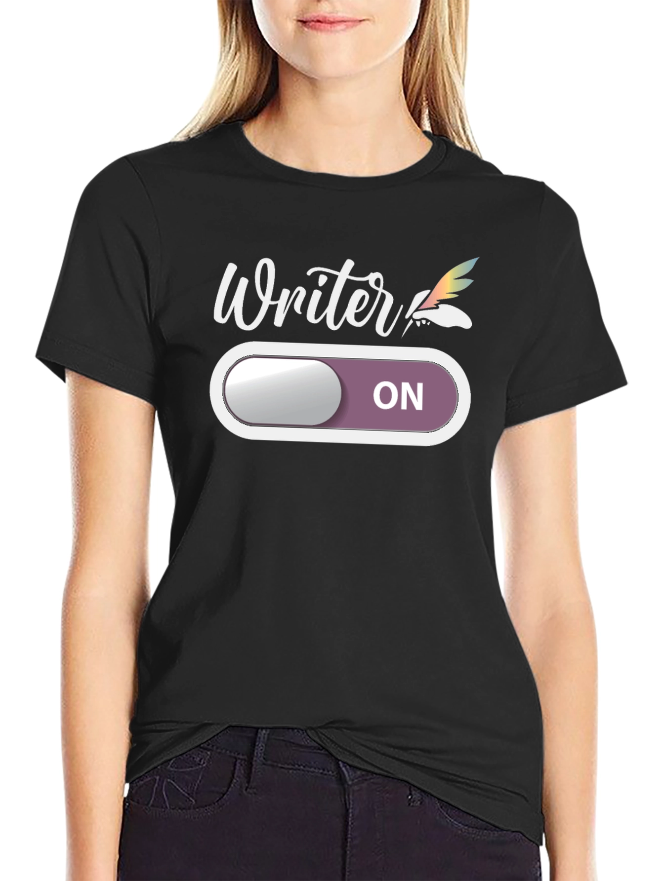 Writer Mode ON T-Shirt -  Creative & Funny Tee