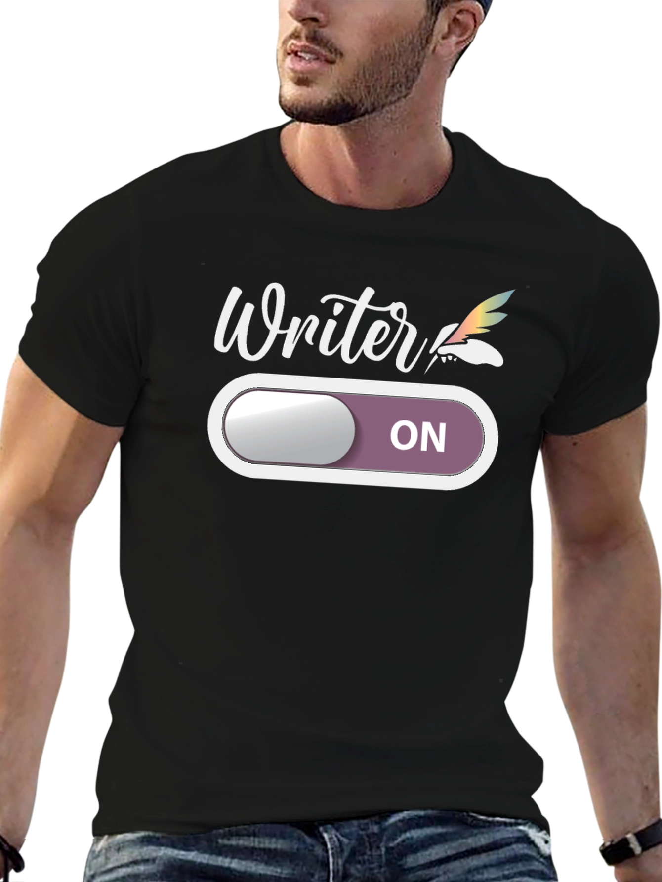 Writer Mode ON T-Shirt -  Creative & Funny Tee