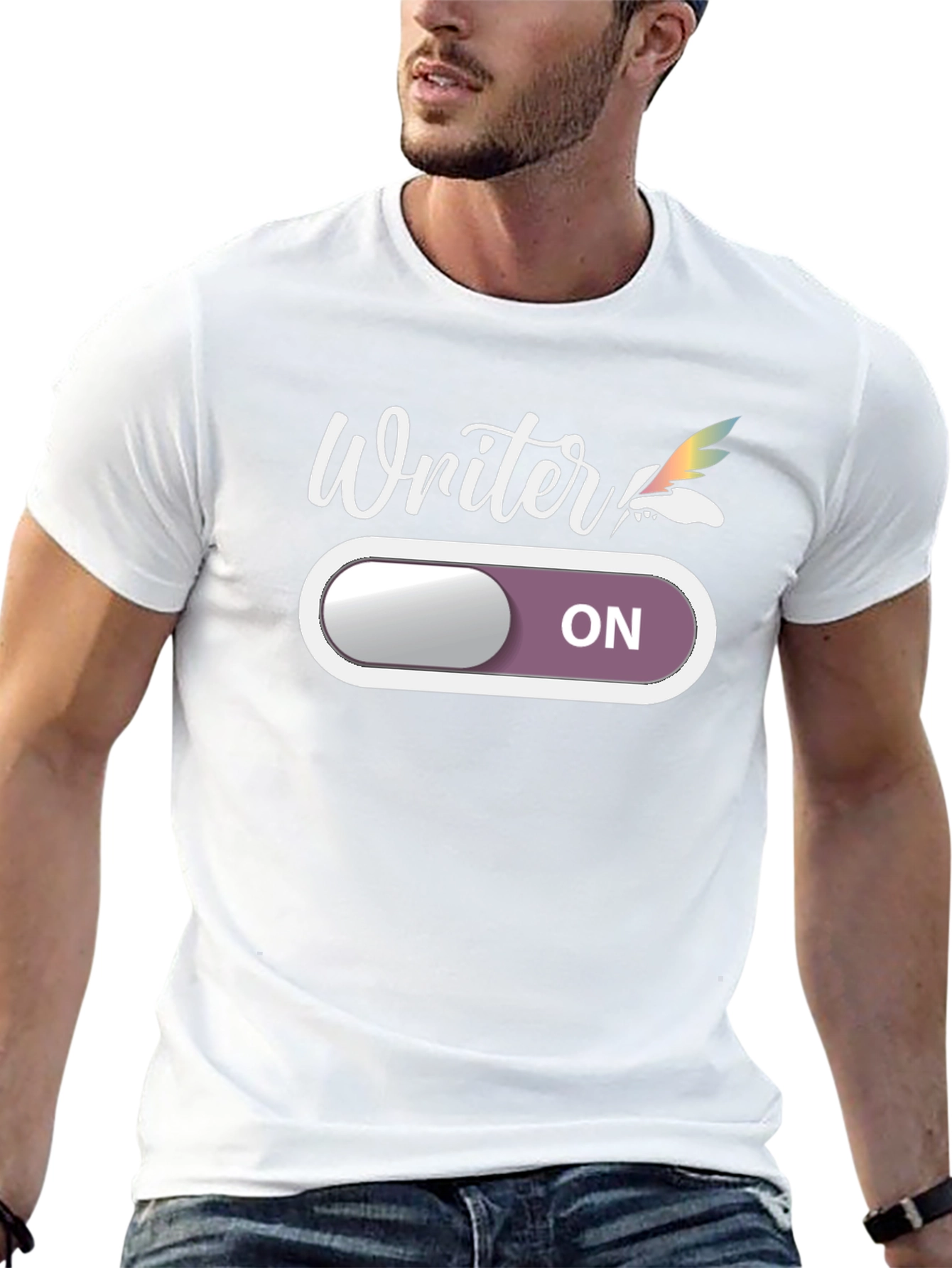 Writer Mode ON T-Shirt -  Creative & Funny Tee