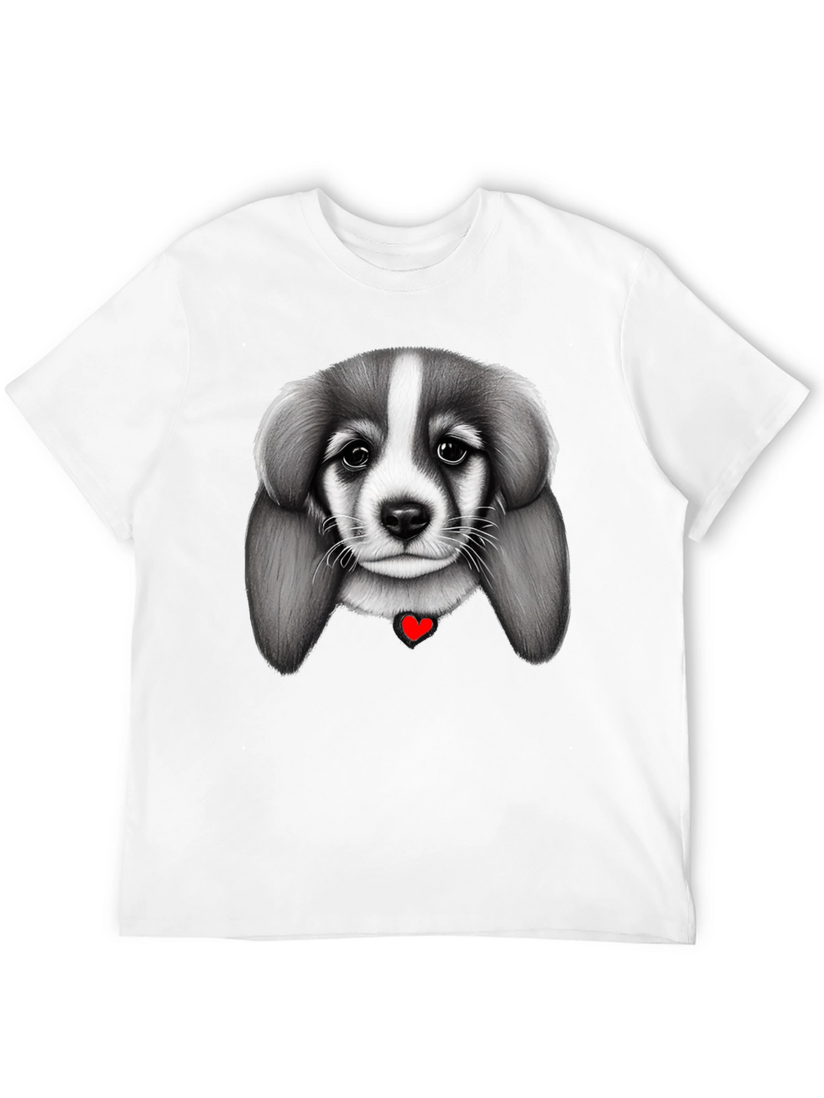 Puppy Love Black T-Shirt