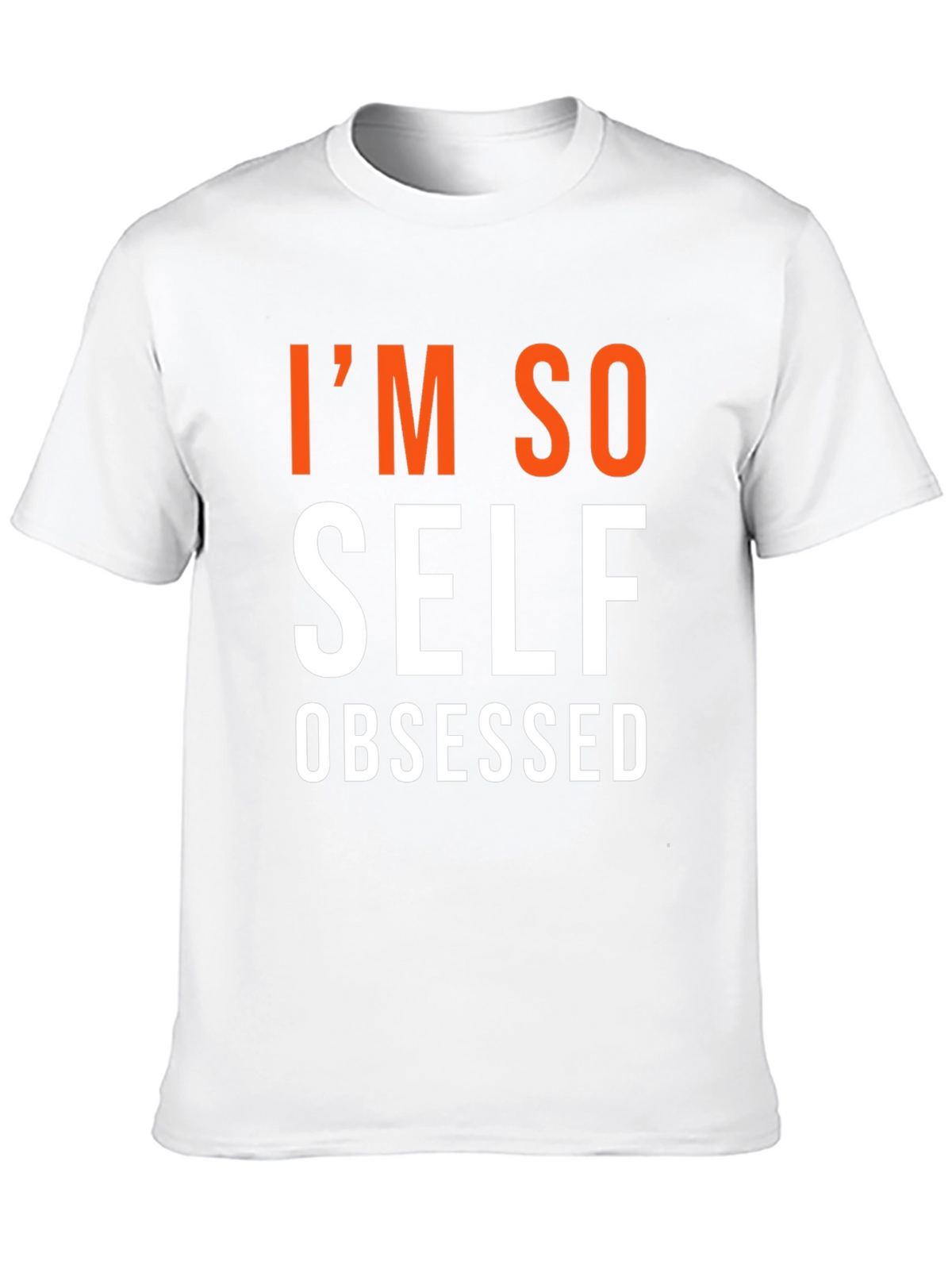 Im So Self Obsessed Graphic Tee - Black