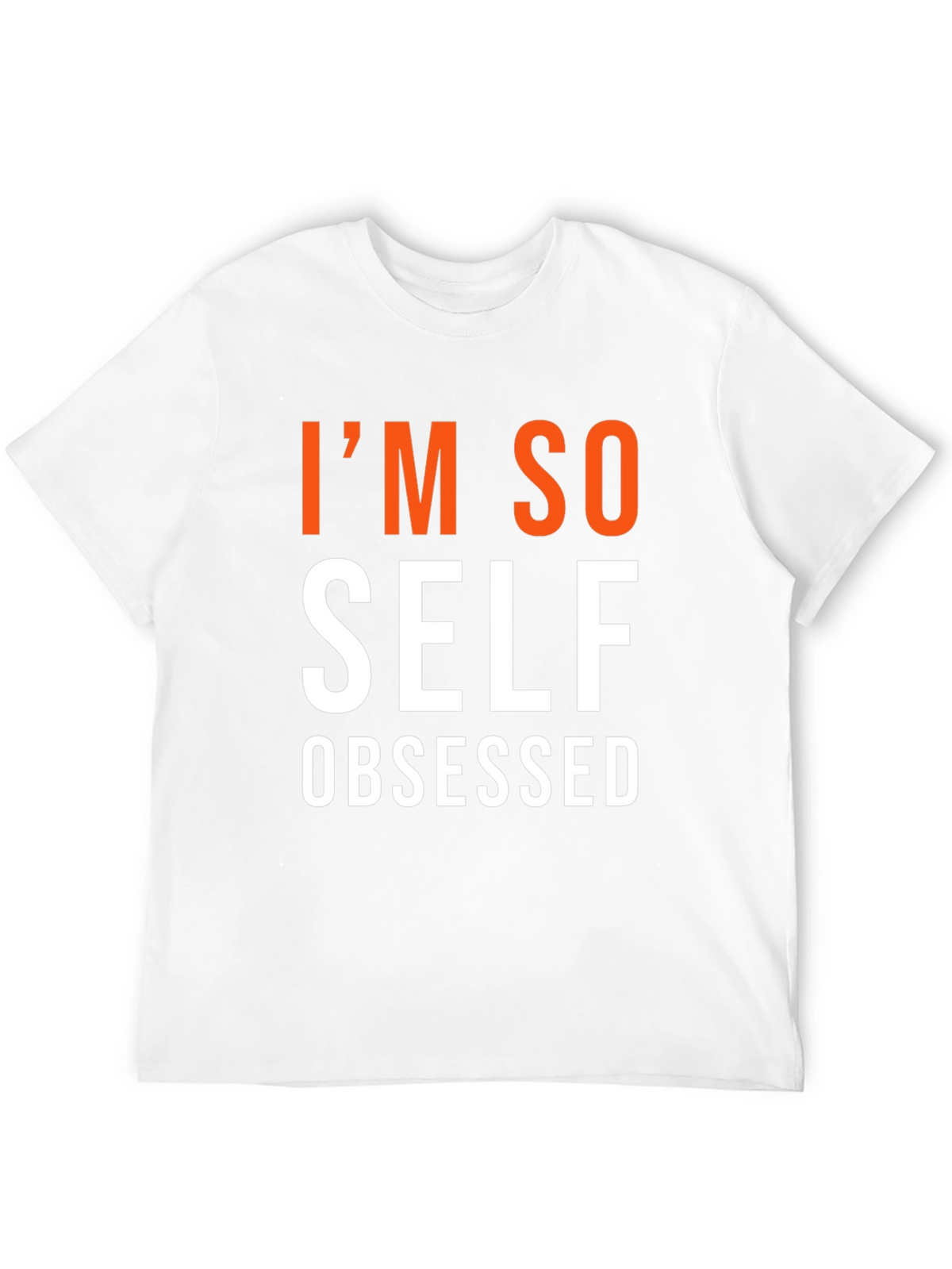 Im So Self Obsessed Graphic Tee - Black