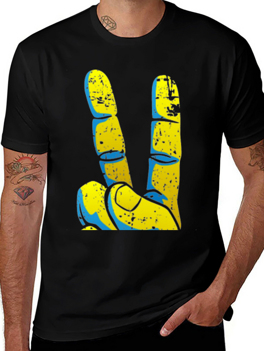 Ukraine Peace Sign T-Shirt