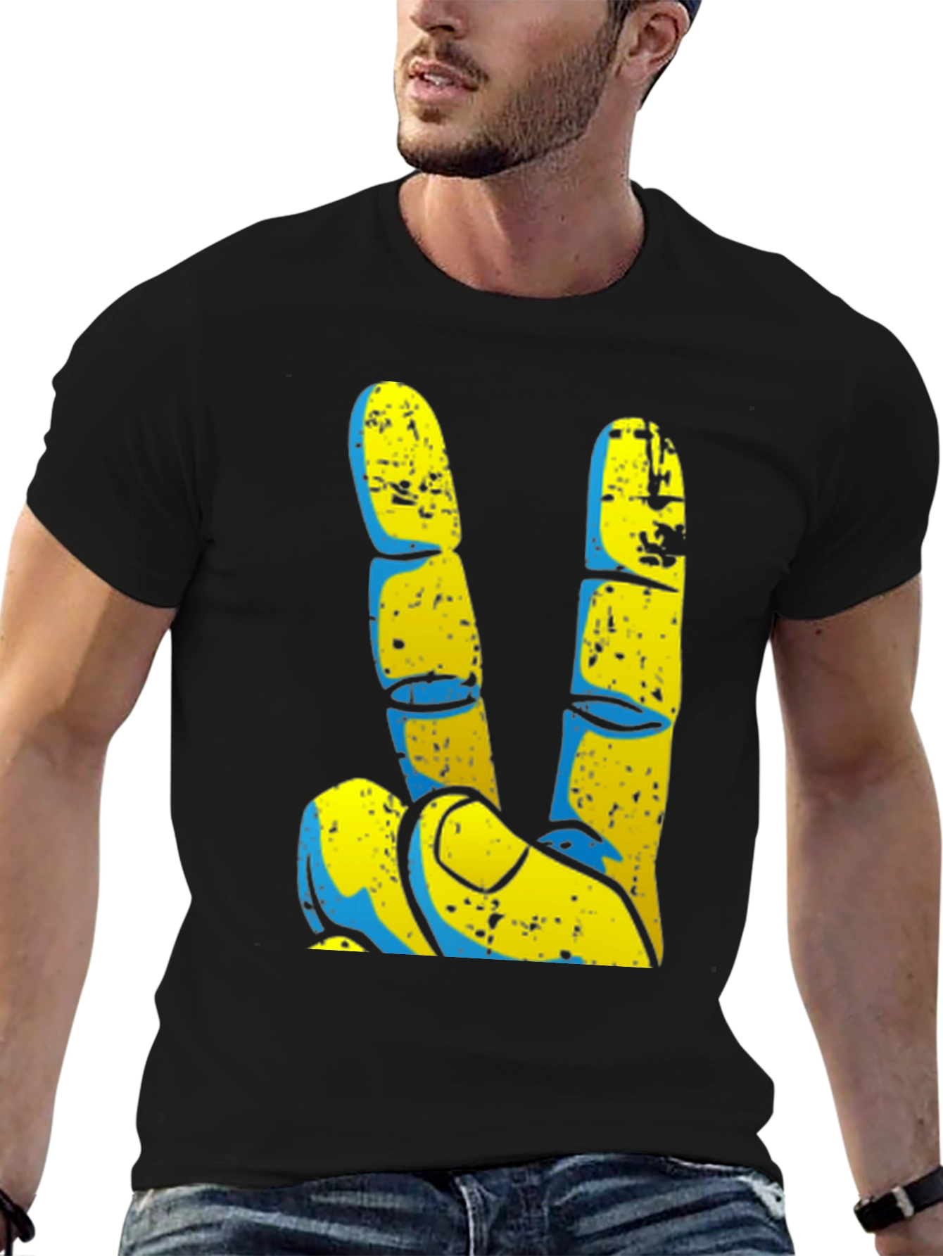 Ukraine Peace Sign T-Shirt