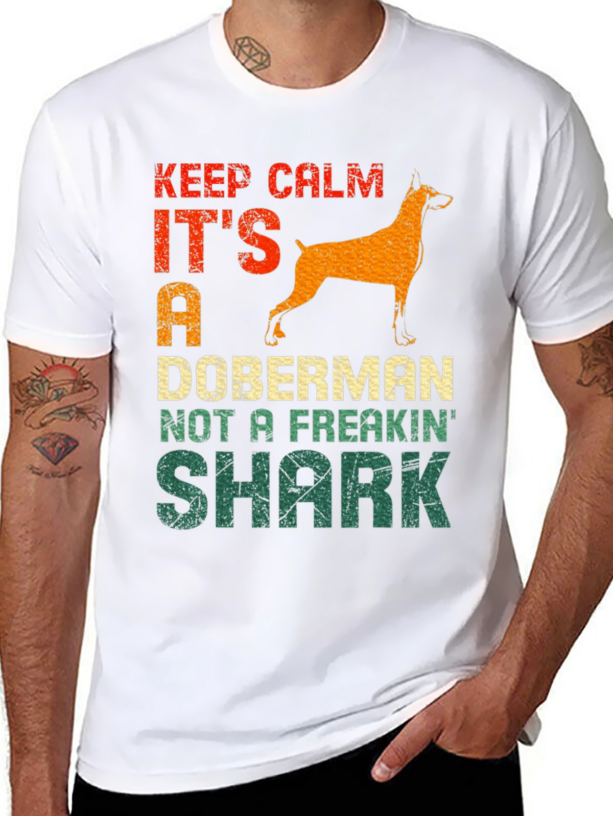 Keep Calm Doberman T-Shirt