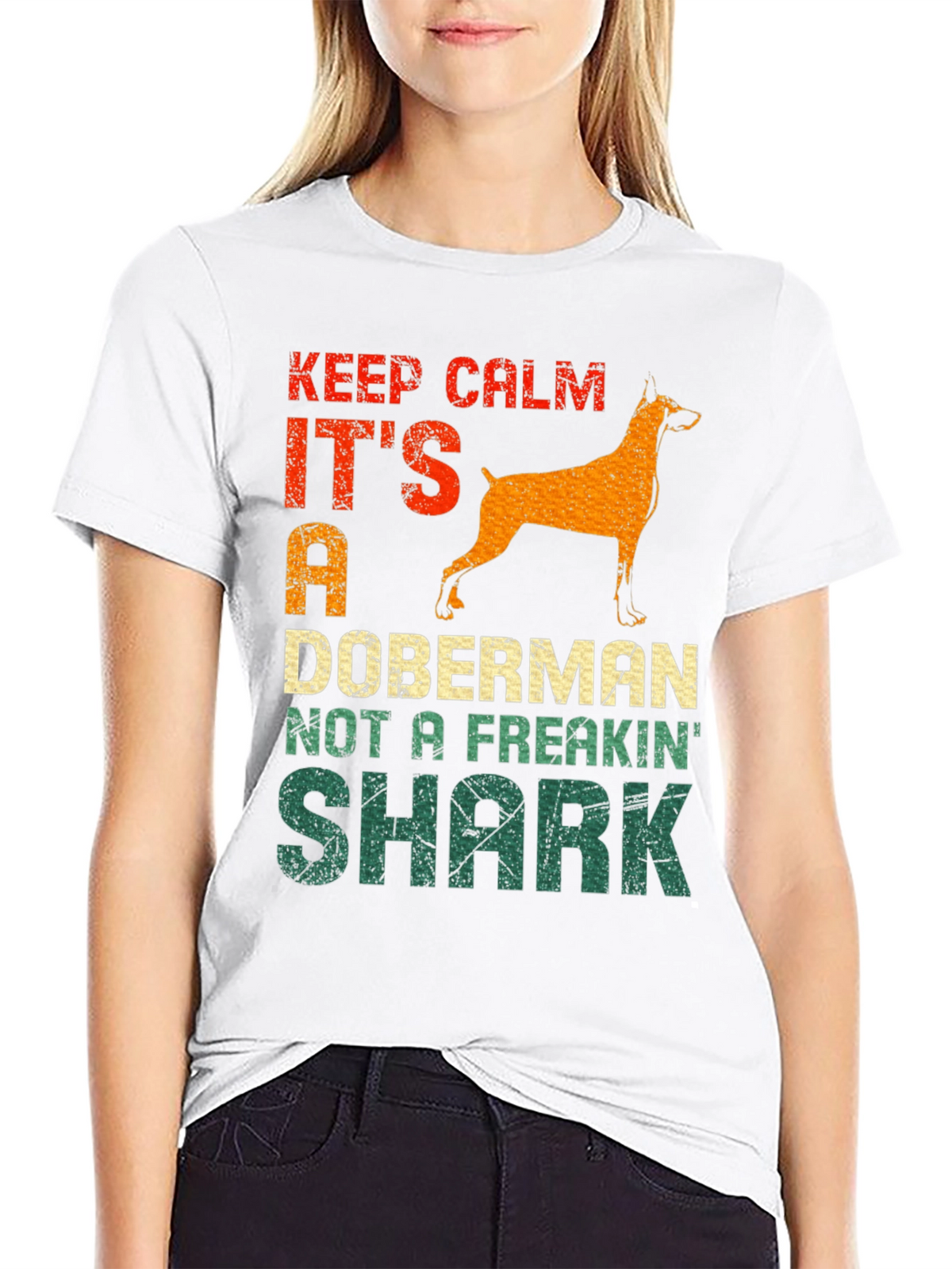 Keep Calm Doberman T-Shirt