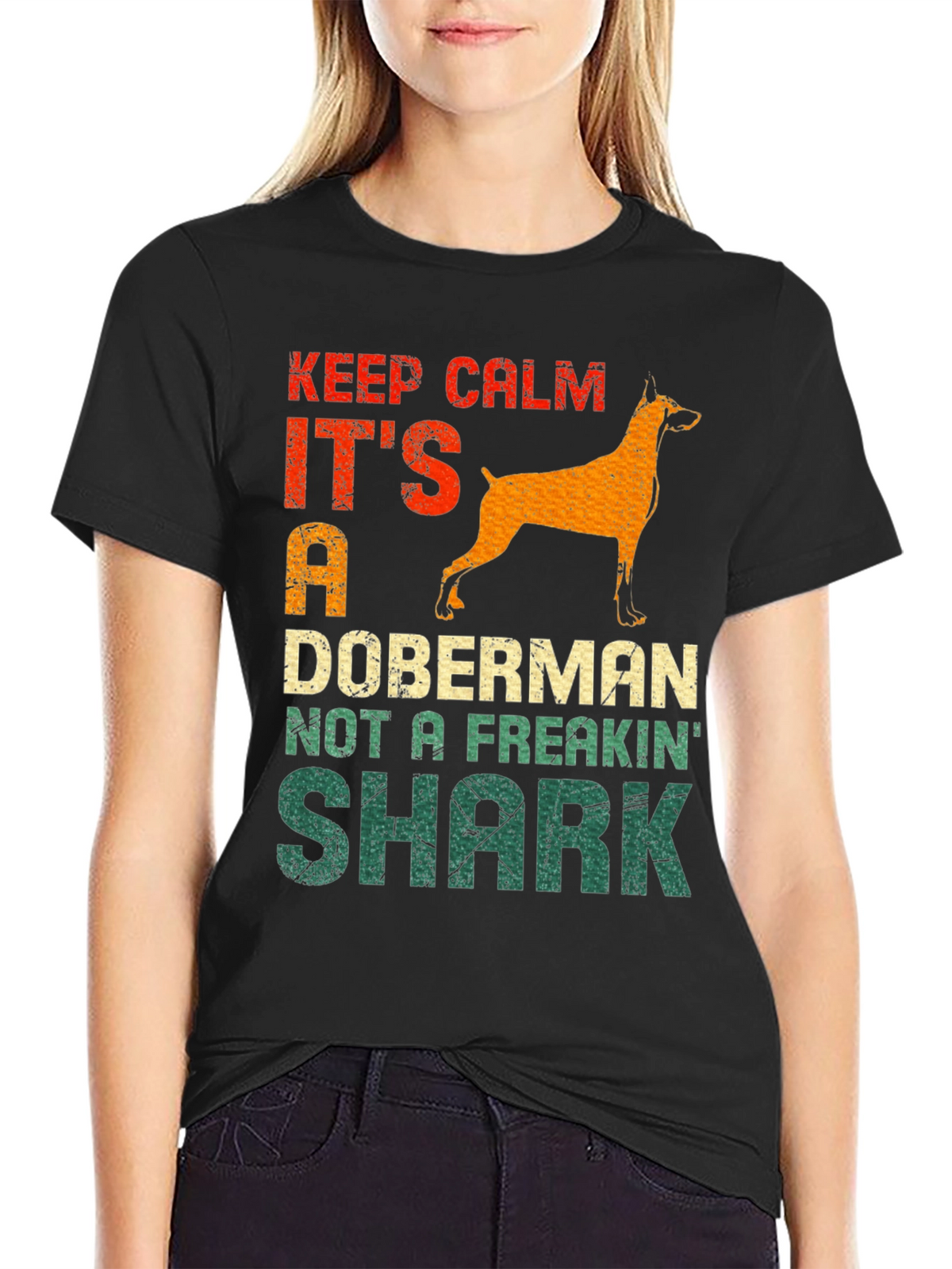 Keep Calm Doberman T-Shirt