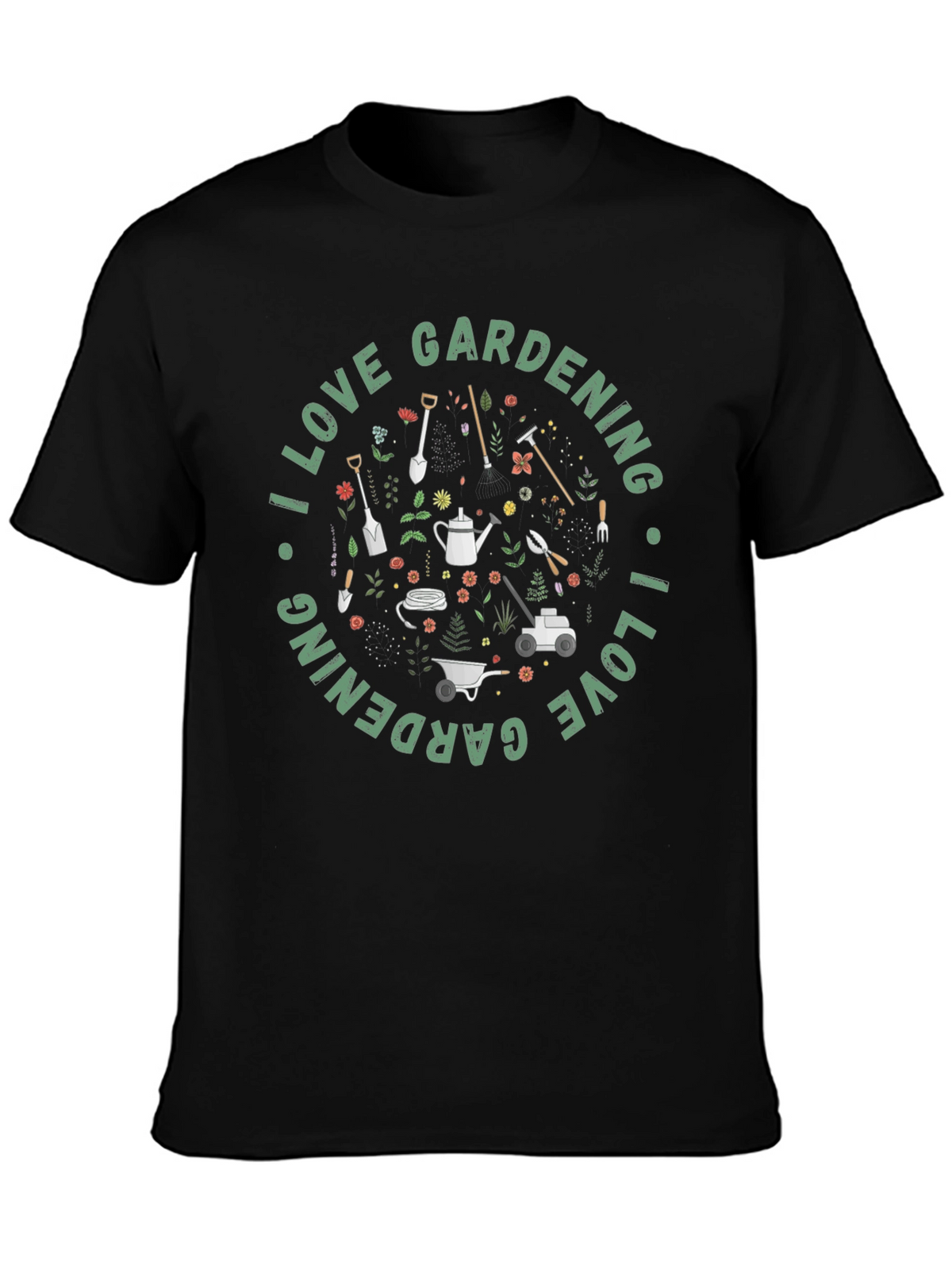 I Love Gardening Graphic T-Shirt