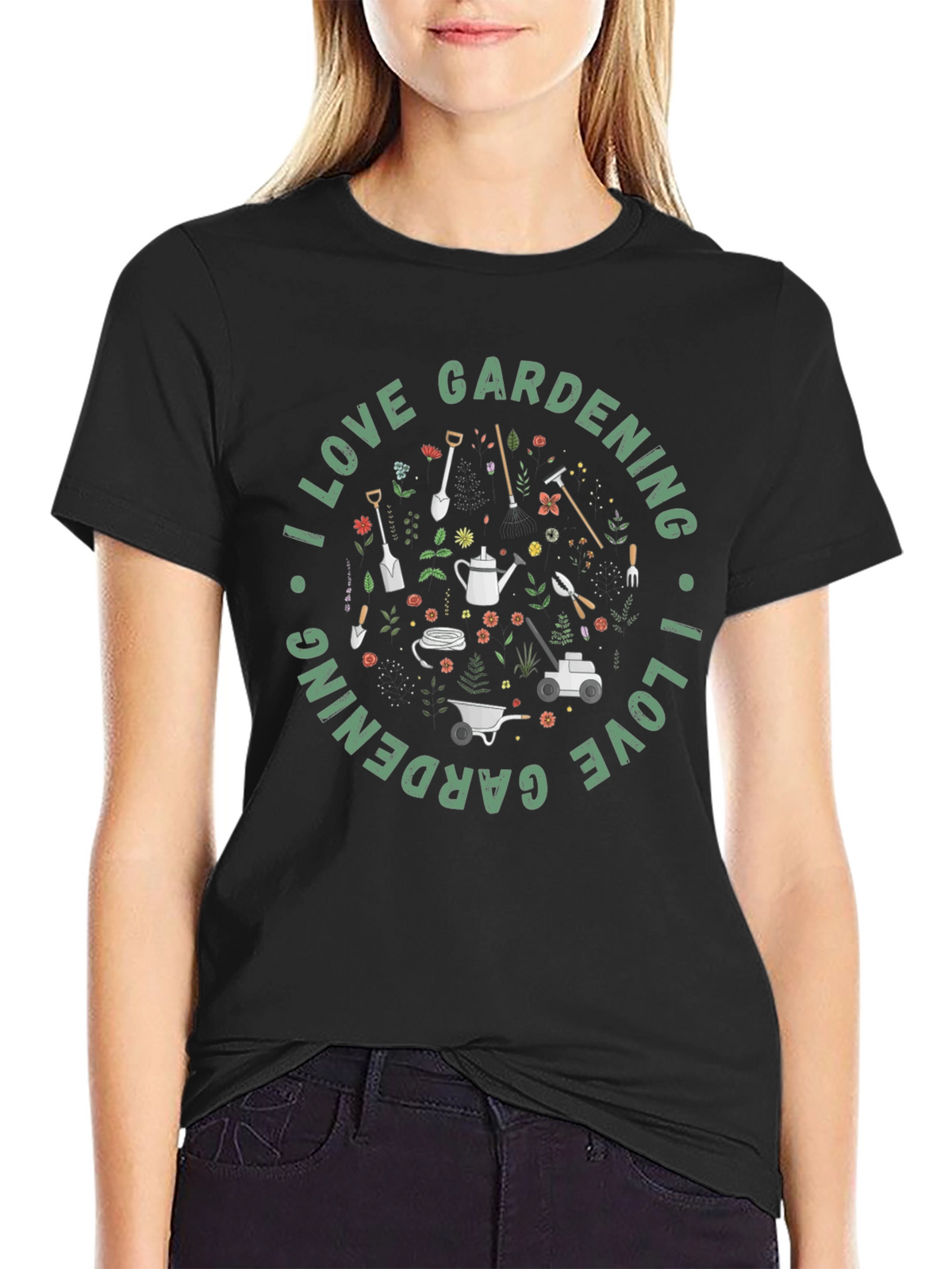 I Love Gardening Graphic T-Shirt
