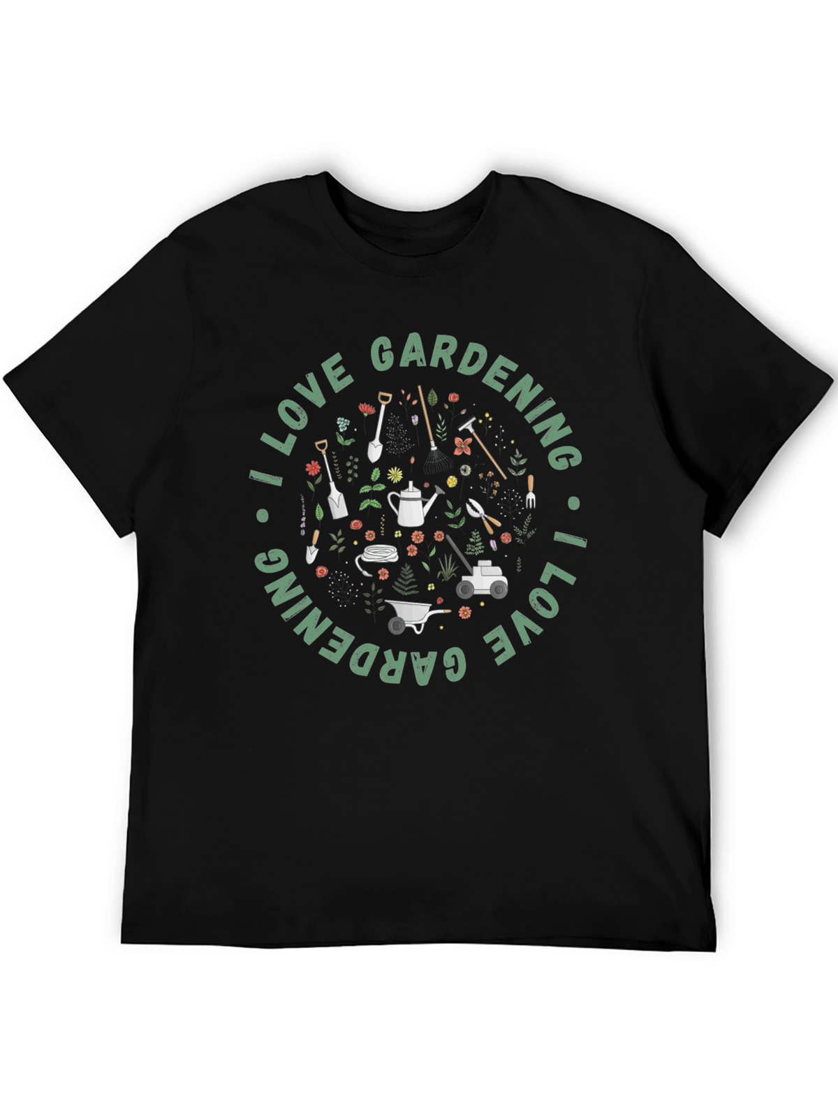 I Love Gardening Graphic T-Shirt