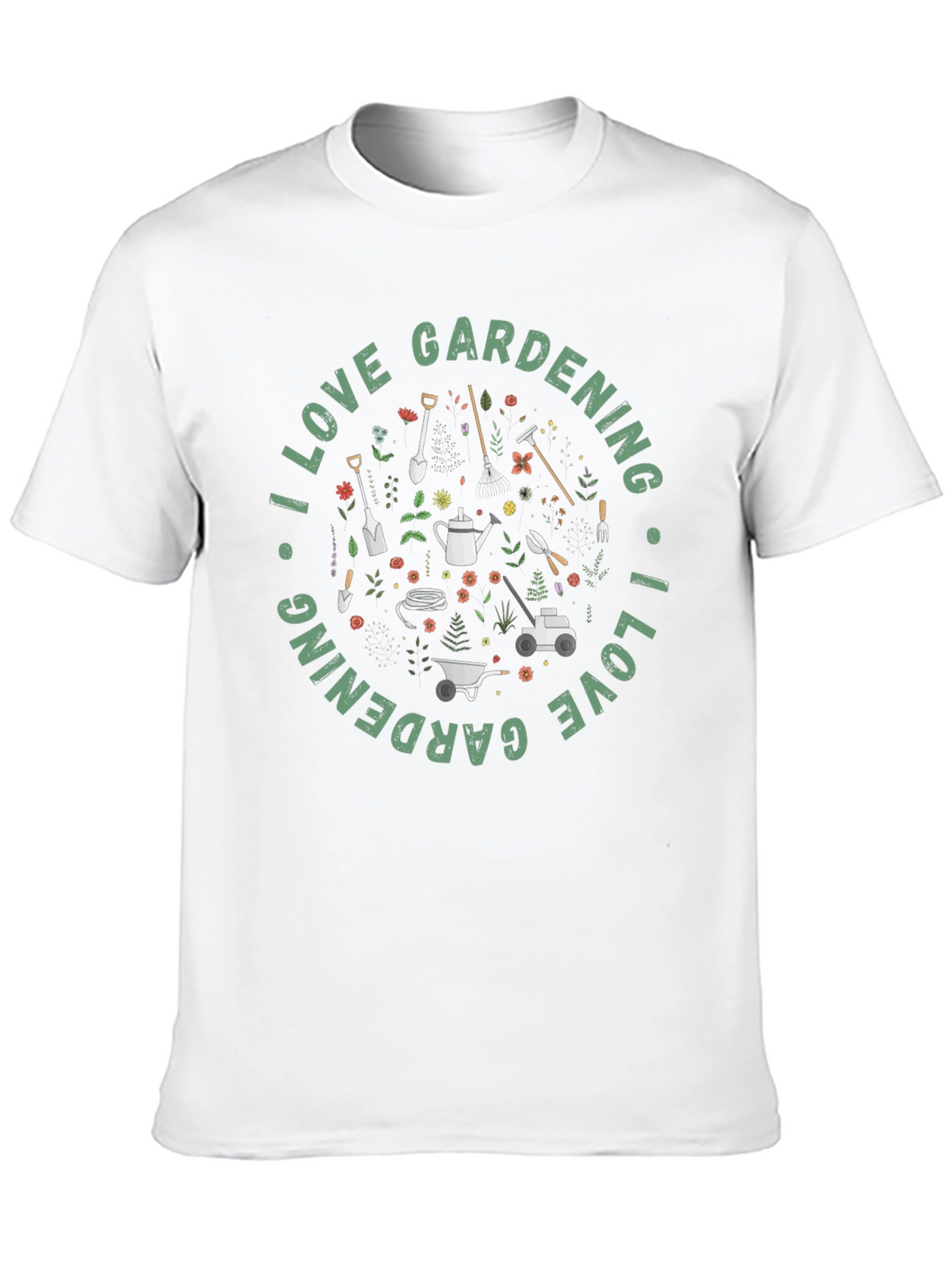 I Love Gardening Graphic T-Shirt