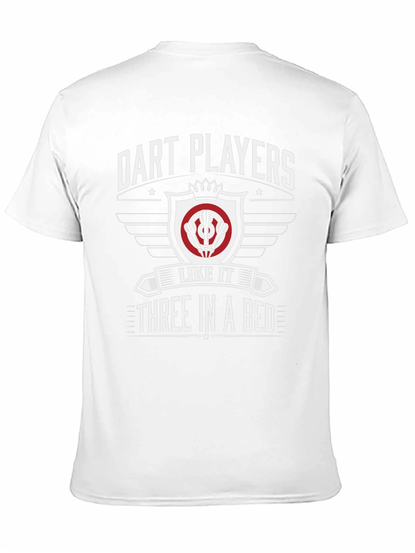 Dart Players Three In A Bed Graphic T-Shirt
