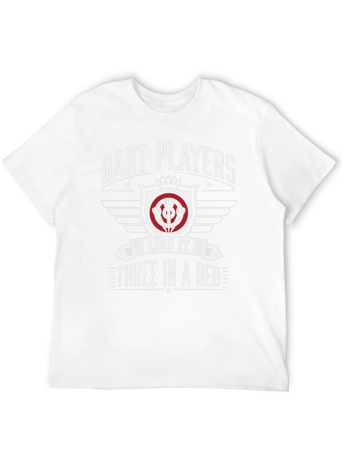Dart Players Three In A Bed Graphic T-Shirt
