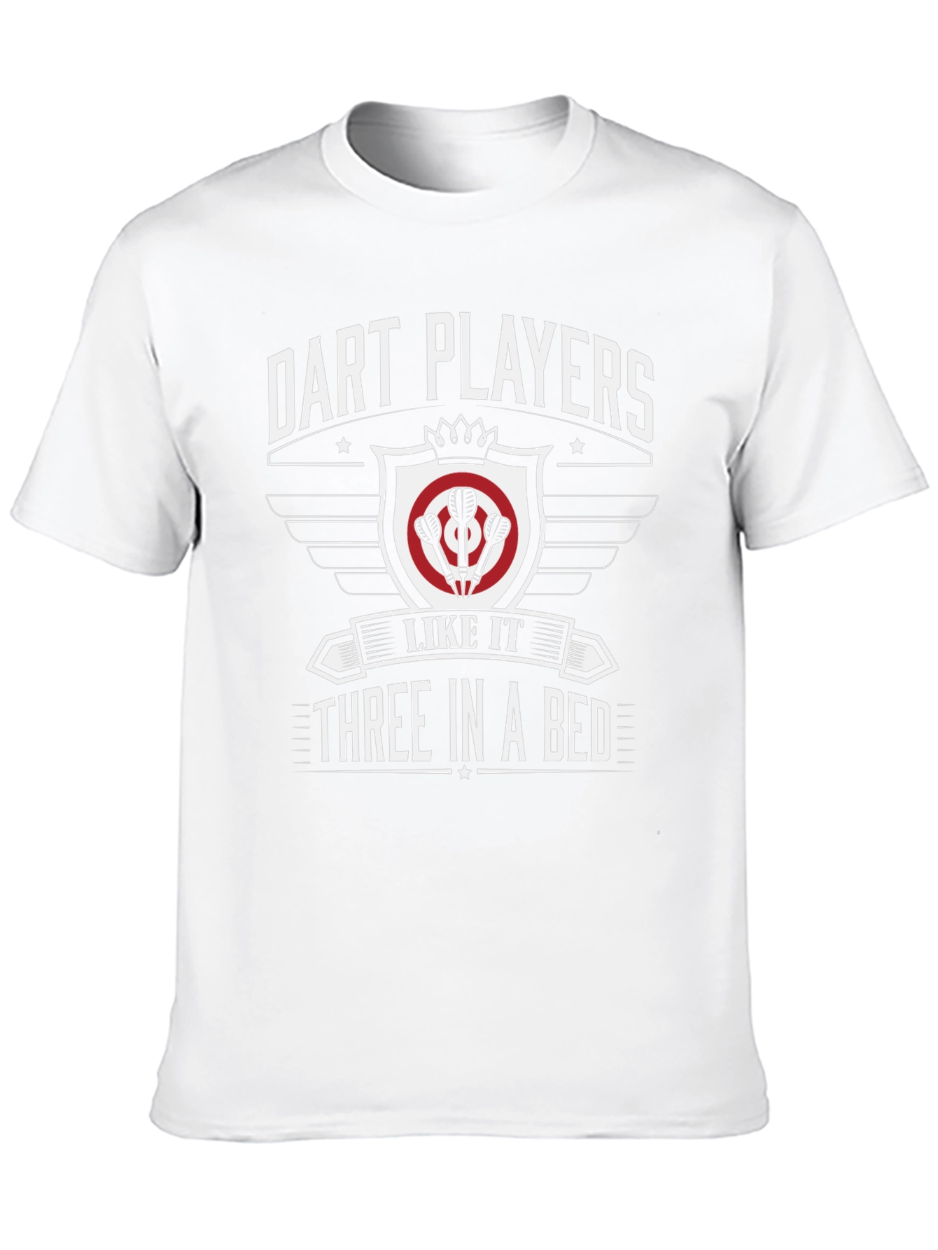 Dart Players Three In A Bed Graphic T-Shirt