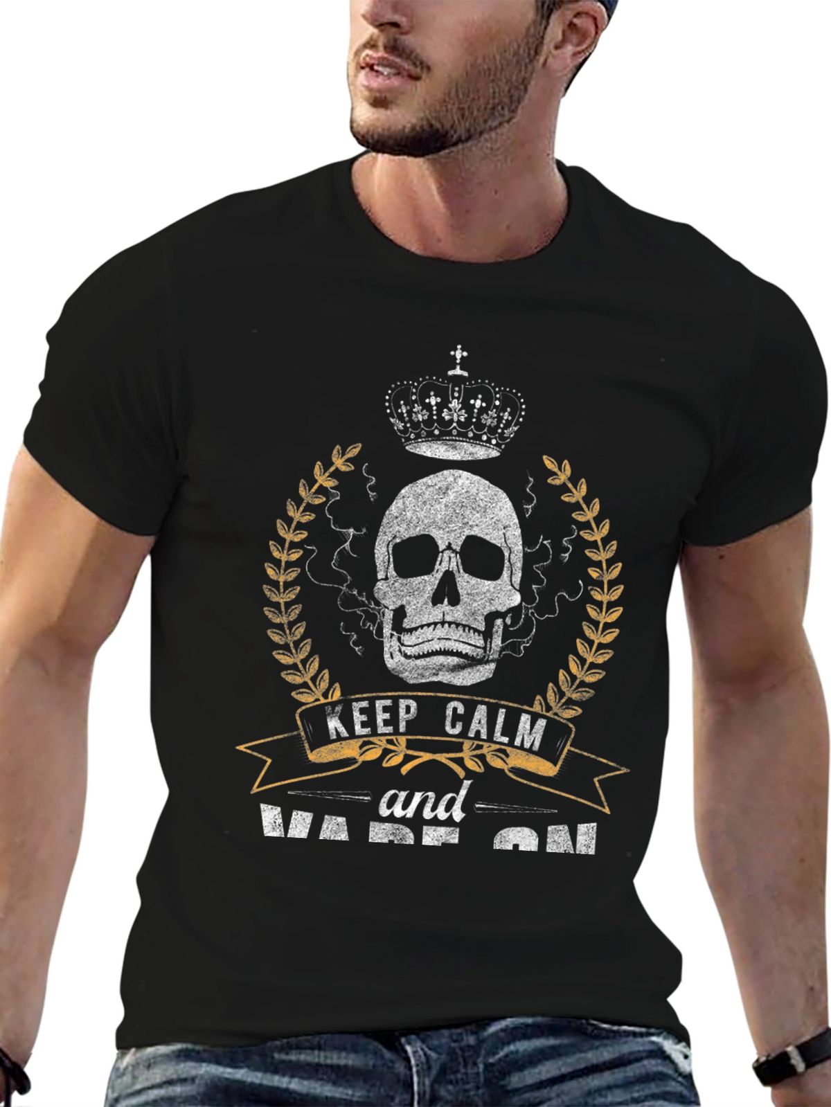 Keep Calm and Vape On T-Shirt