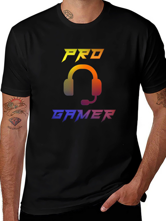 Pro Gamer Graphic Tee - Black