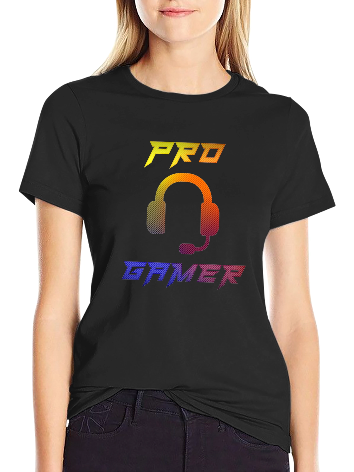 Pro Gamer Graphic Tee - Black