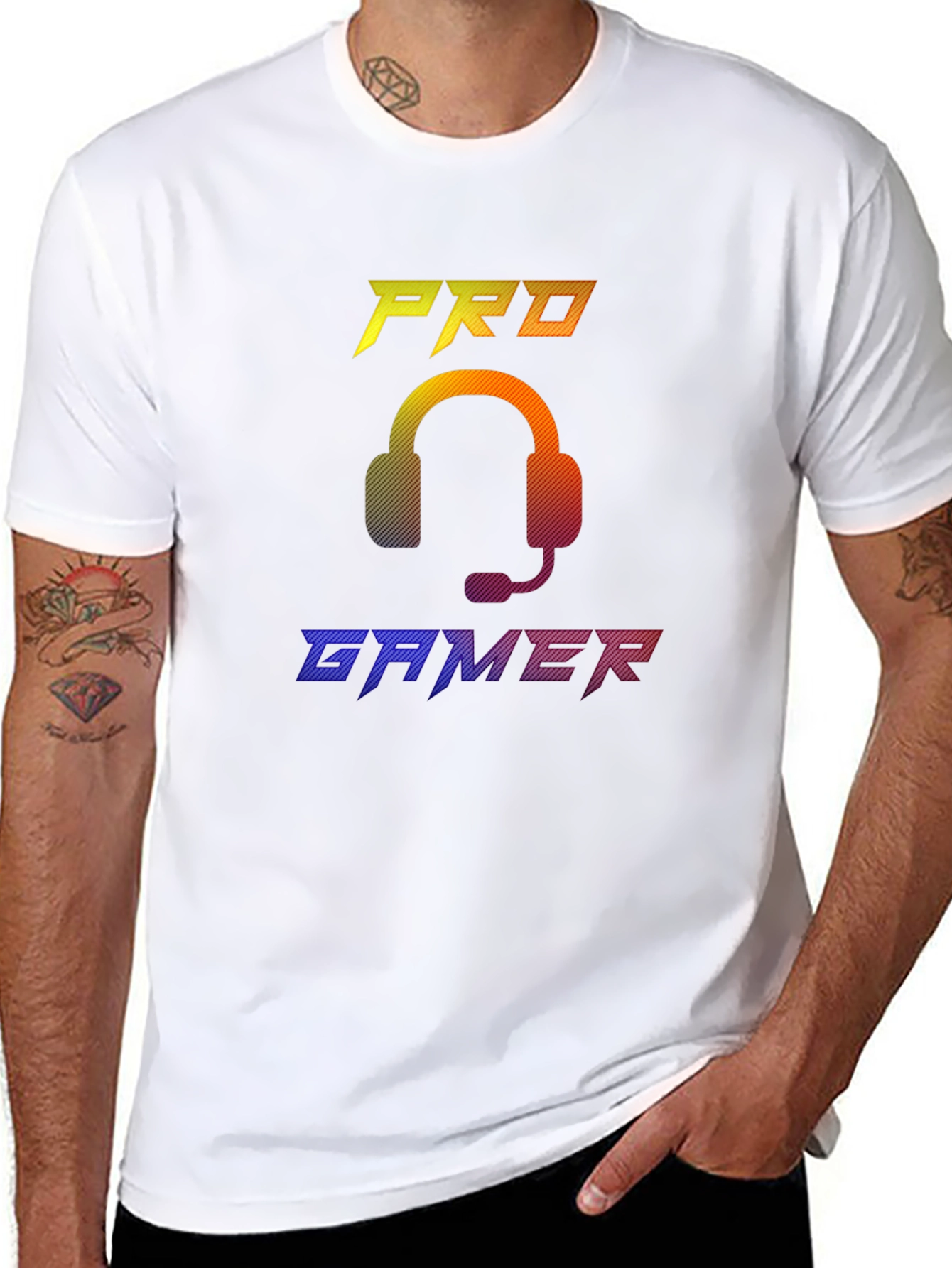 Pro Gamer Graphic Tee - Black
