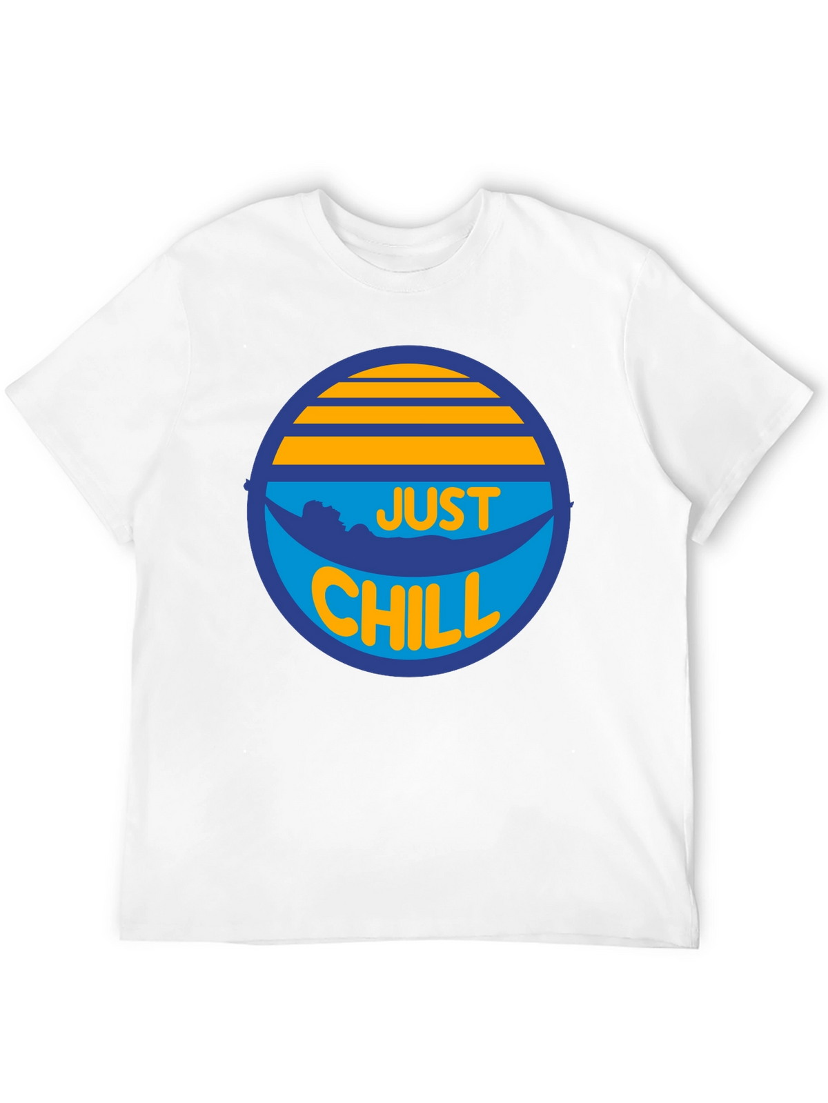 Just Chill Graphic T-Shirt - Relaxed Summer Vibes