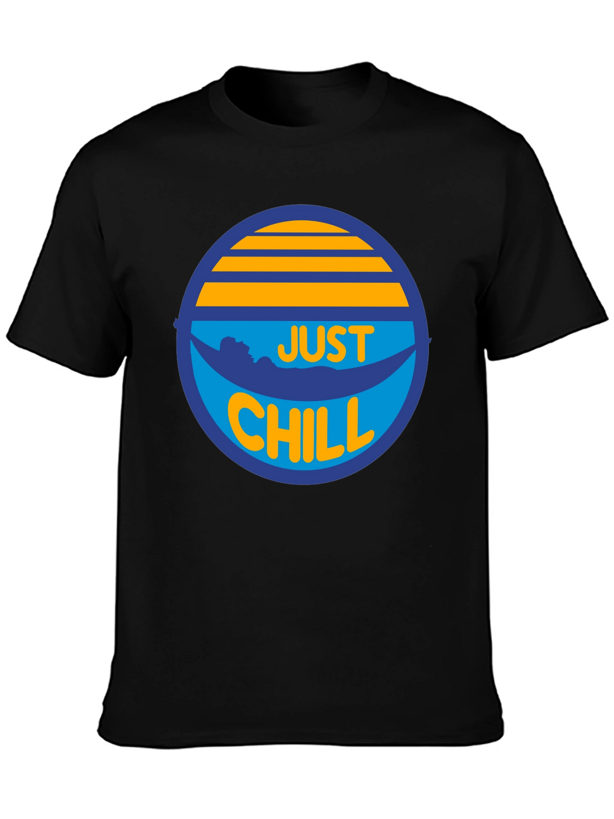 Just Chill Graphic T-Shirt - Relaxed Summer Vibes