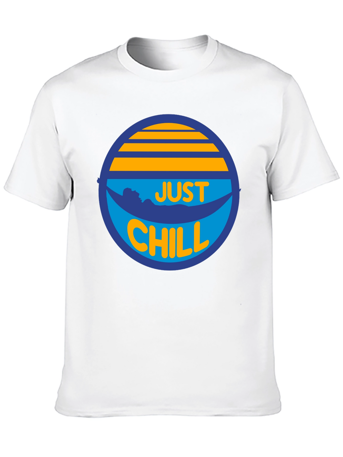 Just Chill Graphic T-Shirt - Relaxed Summer Vibes