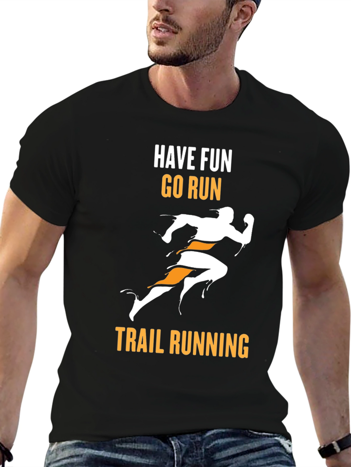Trail Running Graphic Tee - Have Fun Go Run!