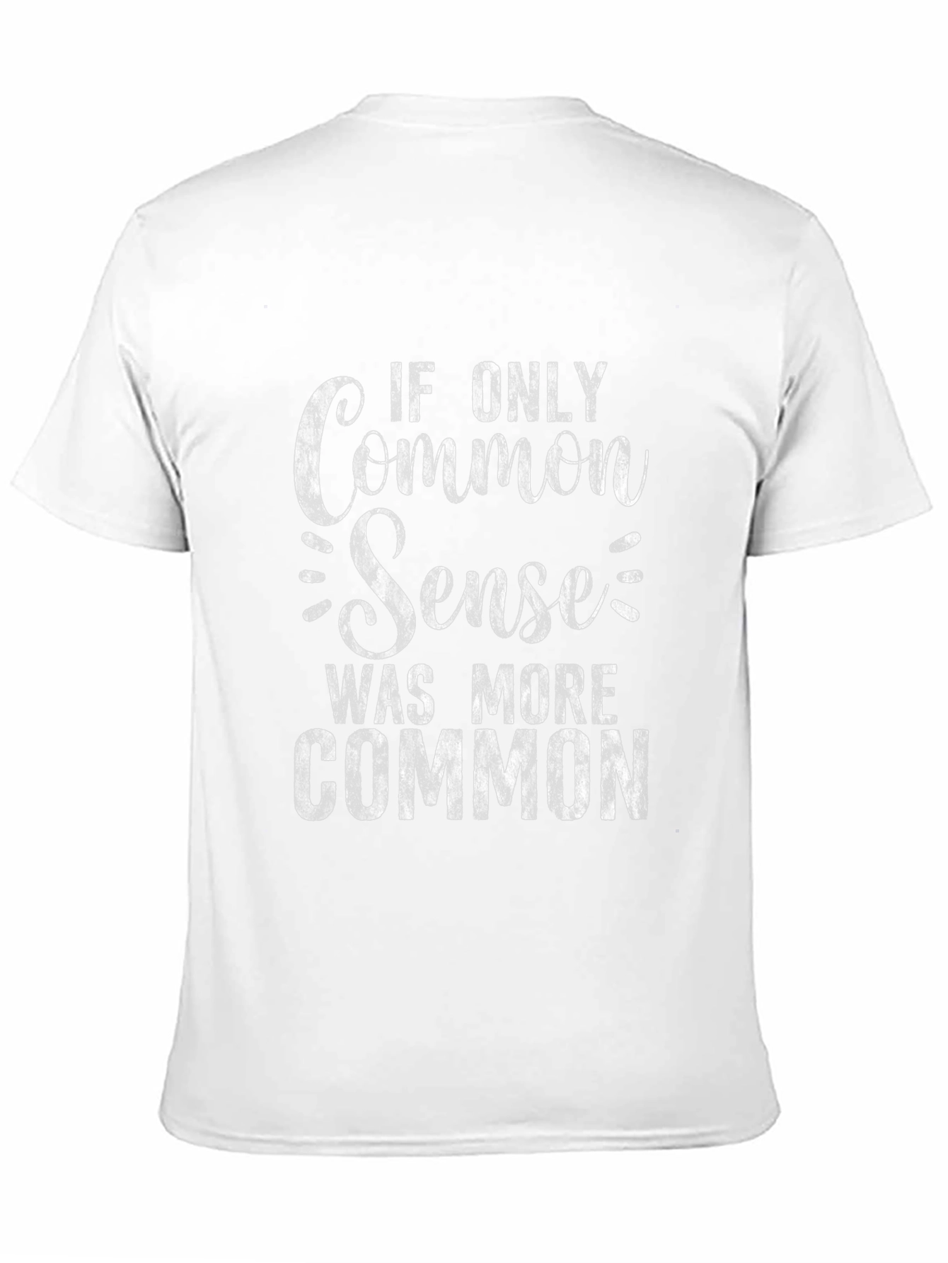 Common Sense Graphic Tee - Black