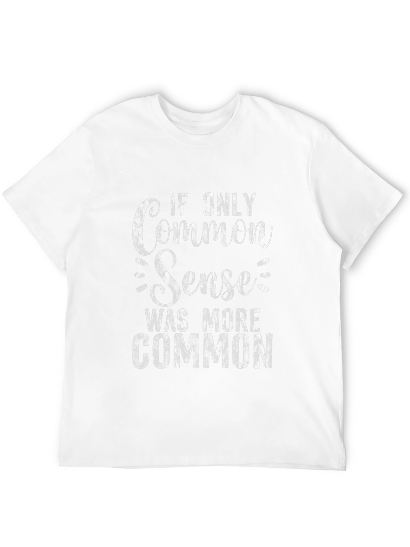 Common Sense Graphic Tee - Black